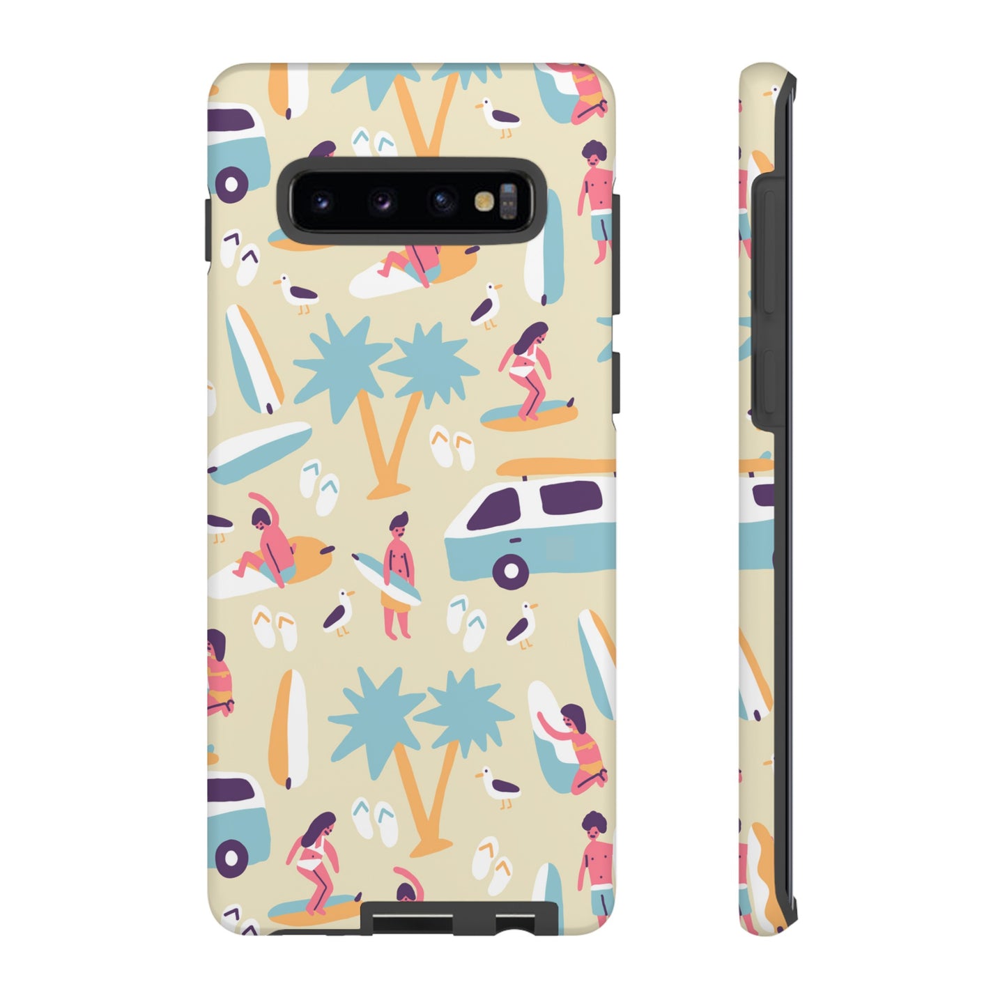 Surfers Wallpaper Phone Case | iPhone 15 Plus/ Pro, 14, 13, 12| Google Pixel 7, Pro, 5| Samsung Galaxy S23 All Major Phone Models