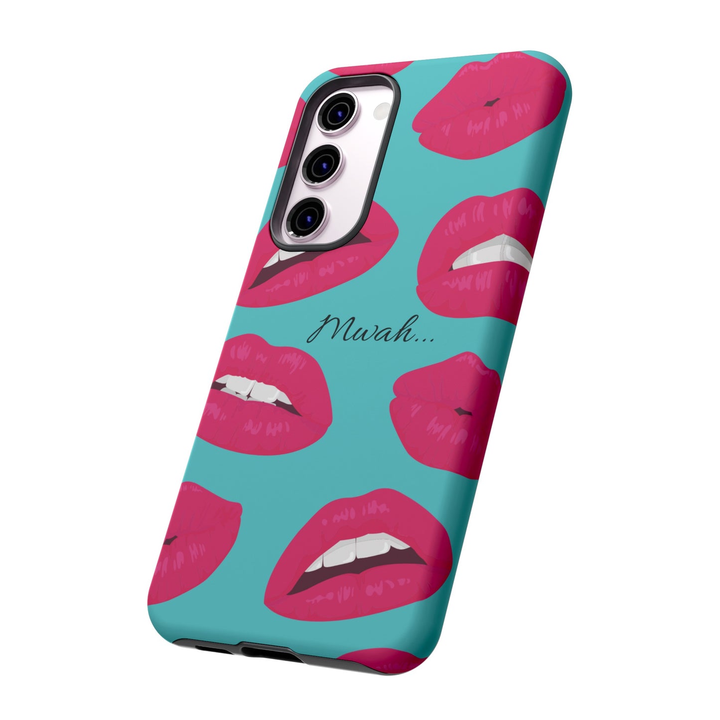 Mwah! Wallpaper Phone Case | iPhone 15 Plus/ Pro, 14, 13, 12| Google Pixel 7, Pro, 5| Samsung Galaxy S23 All Major Phone Models