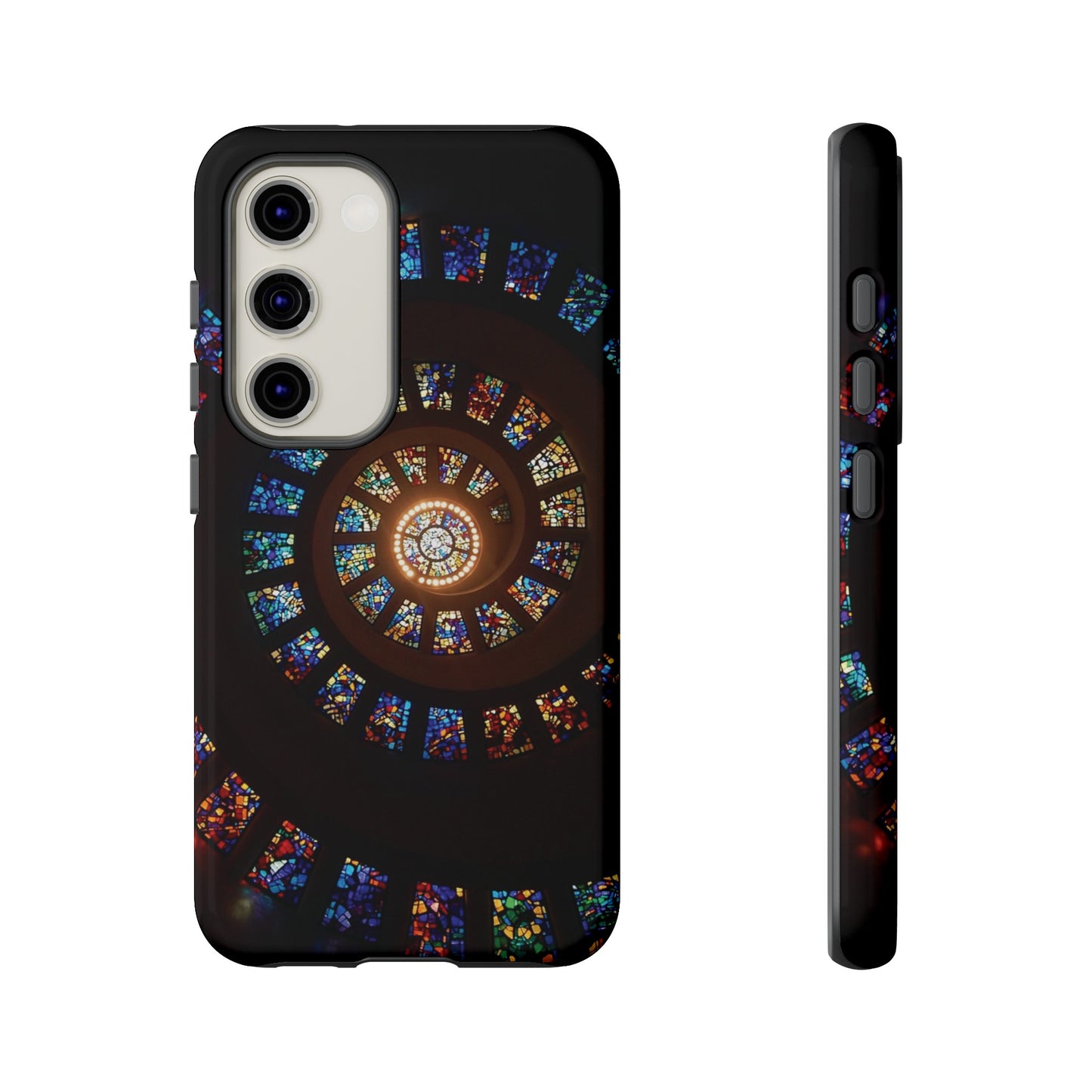 Spiral Dome Ceiling Wallpaper Phone Case | iPhone 15 Plus/ Pro, 14, 13, 12| Google Pixel 7, Pro, 5| Samsung Galaxy S23 All Major Phone Models