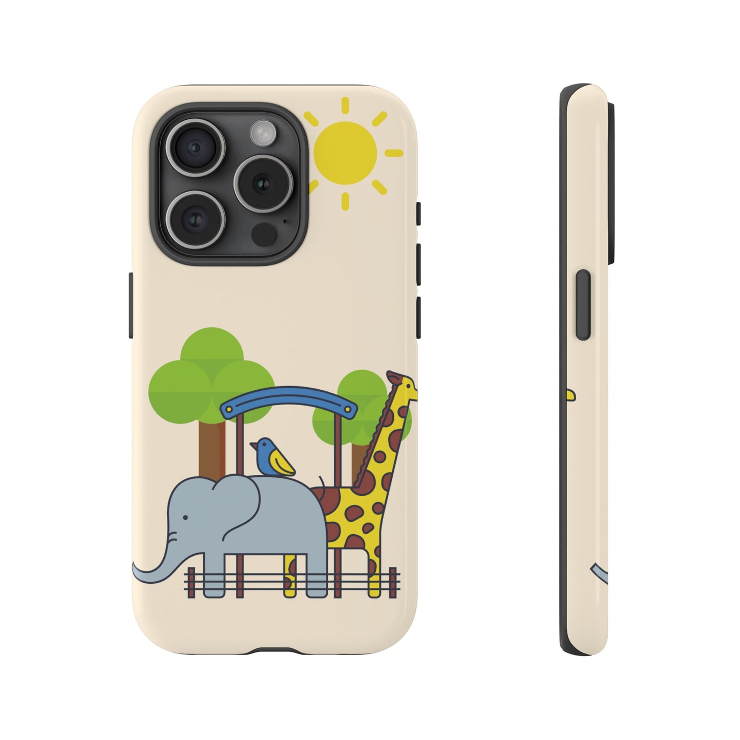 Zoo Wallpaper Phone Case | iPhone 15 Plus/ Pro, 14, 13, 12| Google Pixel 7, Pro, 5| Samsung Galaxy S23 All Major Phone Models