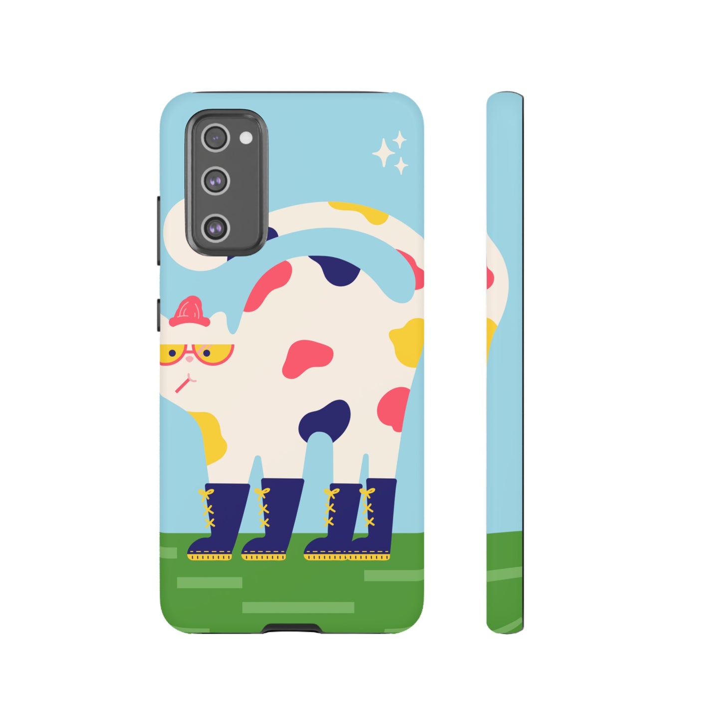 Rainboot Cat Phone Case | iPhone 15 Plus/ Pro, 14, 13, 12| Google Pixel 7, Pro, 5| Samsung Galaxy S23 All Major Phone Models