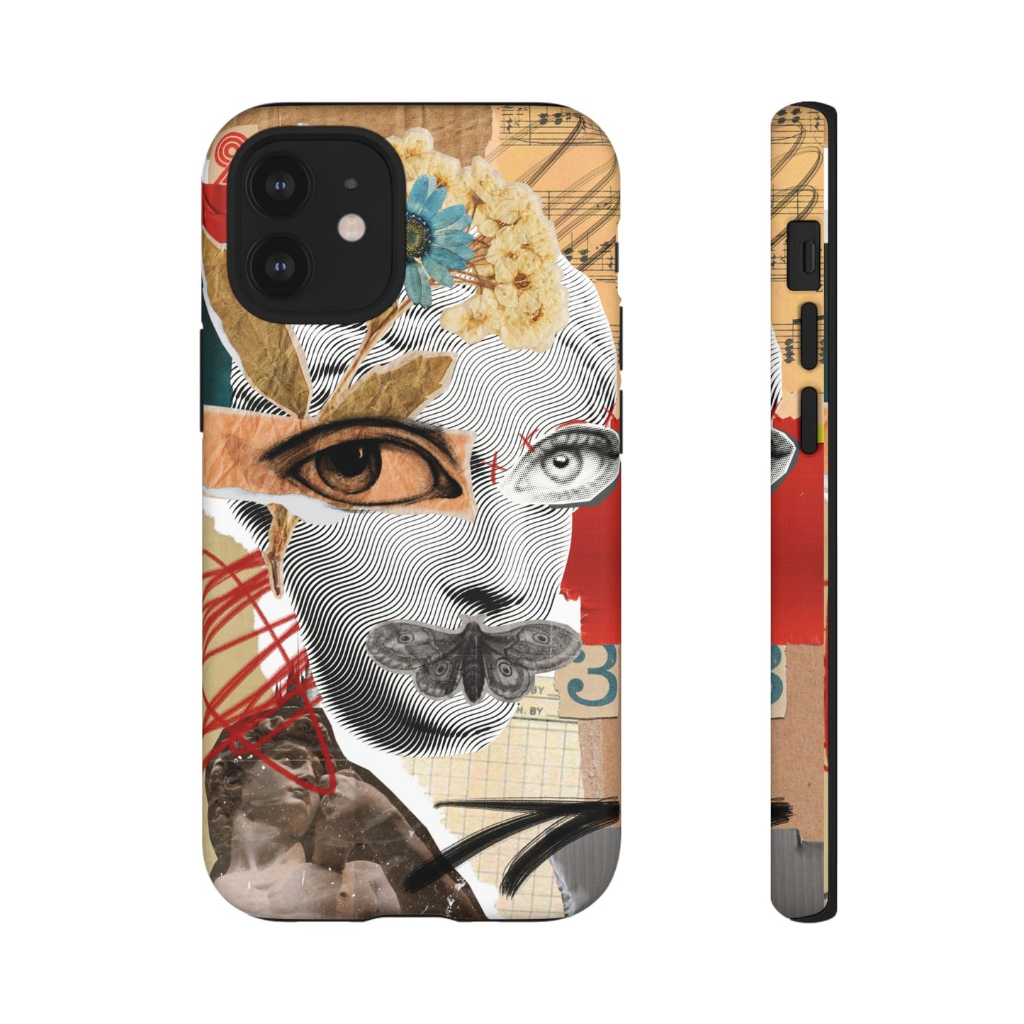 Woman Collage Wallpaper Phone Case | iPhone 15 Plus/ Pro, 14, 13, 12| Google Pixel 7, Pro, 5| Samsung Galaxy S23 All Major Phone Models