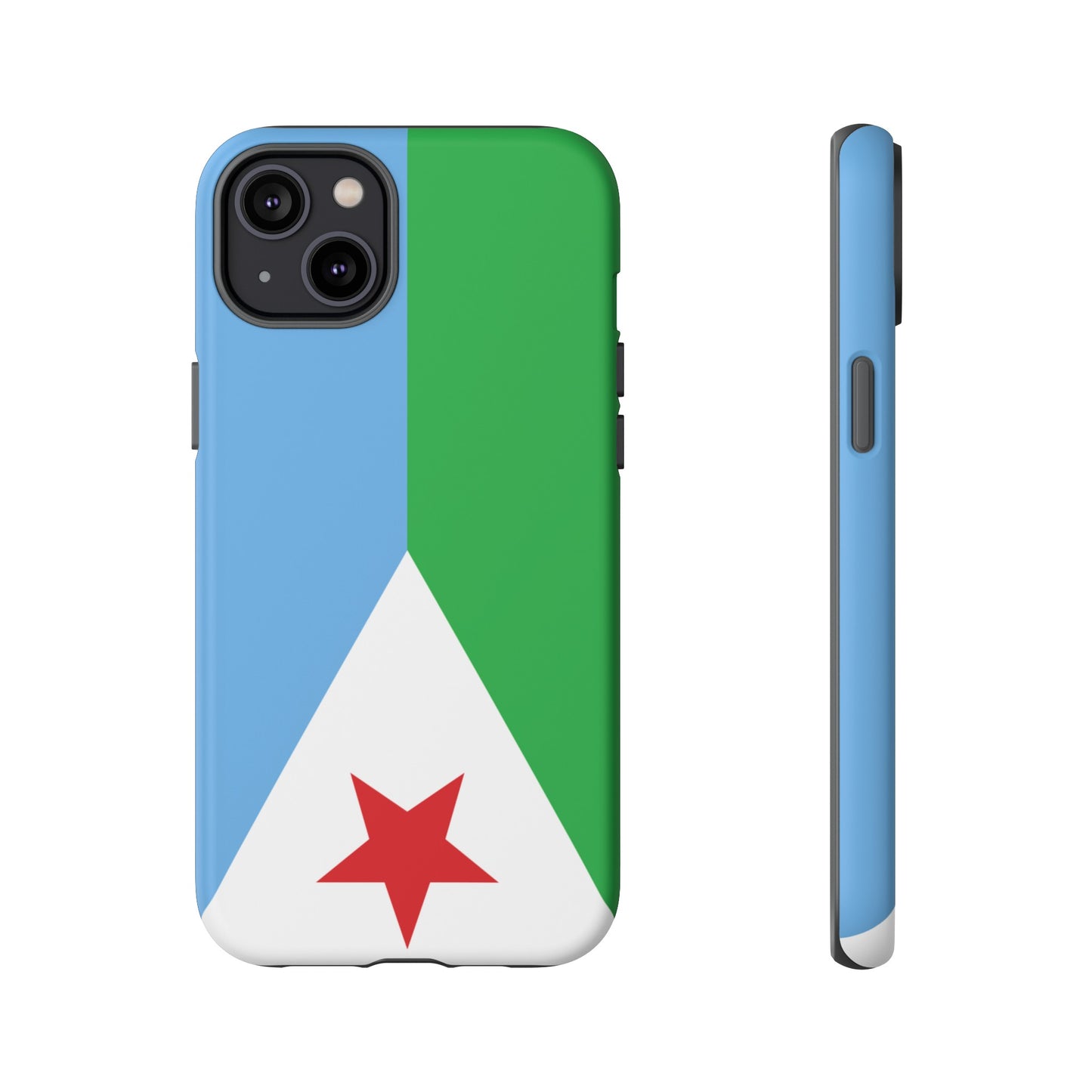 Djibouti Flag Phone Case | iPhone 15 Plus/ Pro, 14, 13, 12| Google Pixel 7, Pro, 5| Samsung Galaxy S23 All Major Phone Models