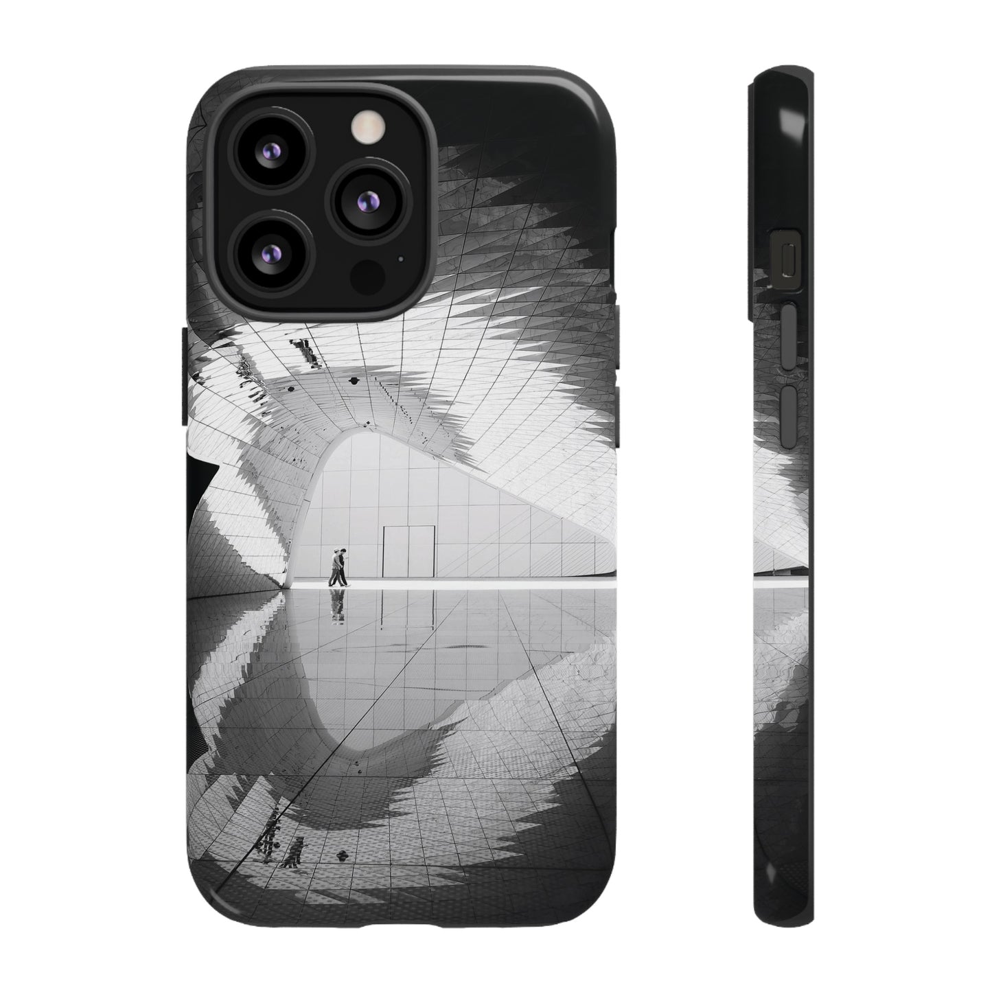 Geometric Reflections Wallpaper Phone Case | iPhone 15 Plus/ Pro, 14, 13, 12| Google Pixel 7, Pro, 5| Samsung Galaxy S23 All Major Phone Models