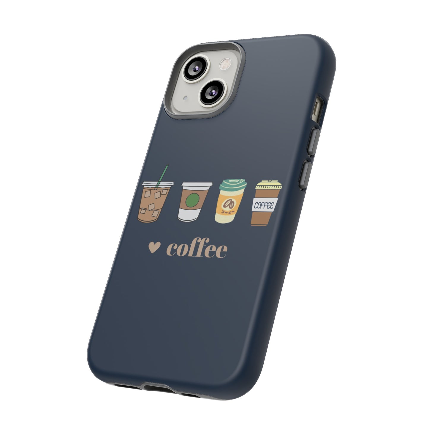 Coffee Wallpaper Phone Case | iPhone 15 Plus/ Pro, 14, 13, 12| Google Pixel 7, Pro, 5| Samsung Galaxy S23 All Major Phone Models