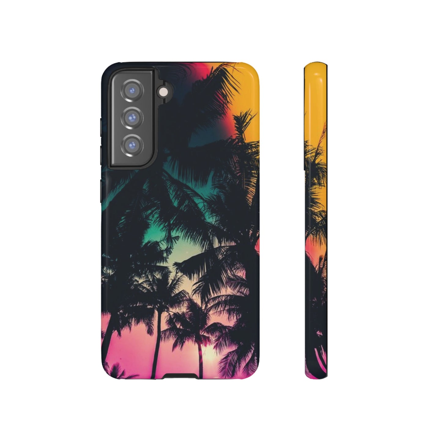 Palm Trees Wallpaper Phone Case | iPhone 15 Plus/ Pro, 14, 13, 12| Google Pixel 7, Pro, 5| Samsung Galaxy S23 All Major Phone Models