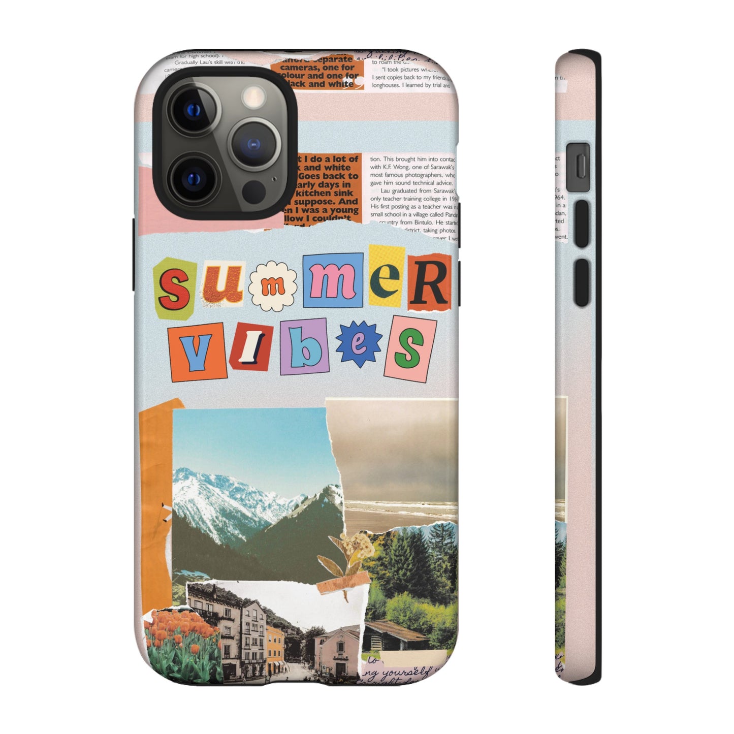 Summer Vibes Wallpaper Phone Case | iPhone 15 Plus/ Pro, 14, 13, 12| Google Pixel 7, Pro, 5| Samsung Galaxy S23 All Major Phone Models