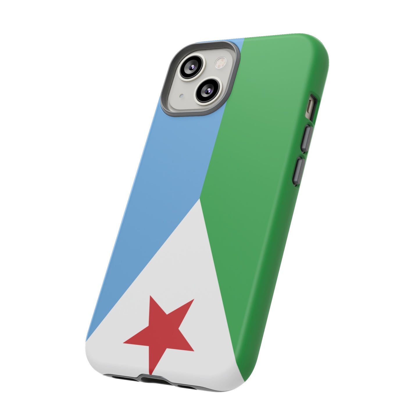 Djibouti Flag Phone Case | iPhone 15 Plus/ Pro, 14, 13, 12| Google Pixel 7, Pro, 5| Samsung Galaxy S23 All Major Phone Models