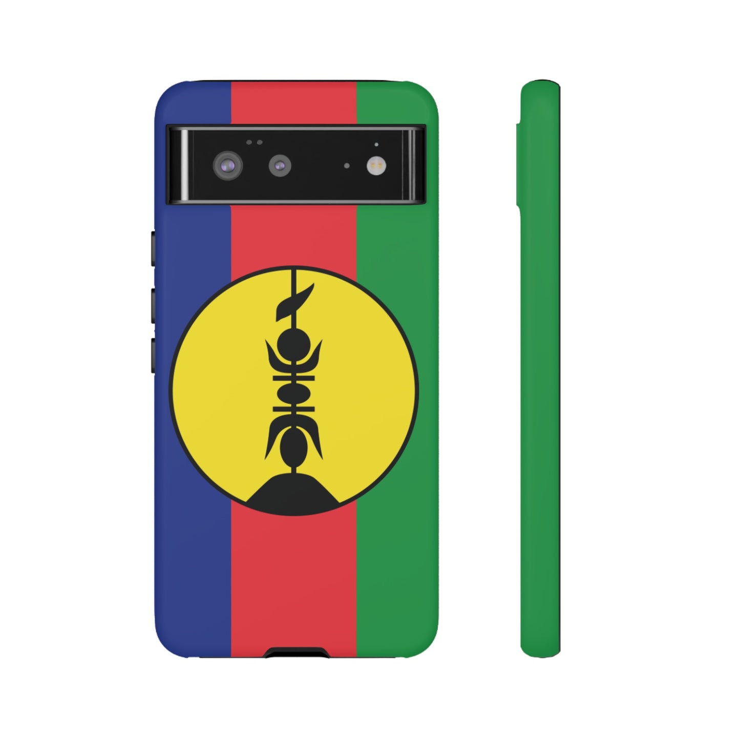 New Caledonia Flag Phone Case | iPhone 15 Plus/ Pro, 14, 13, 12| Google Pixel 7, Pro, 5| Samsung Galaxy S23 All Major Phone Models