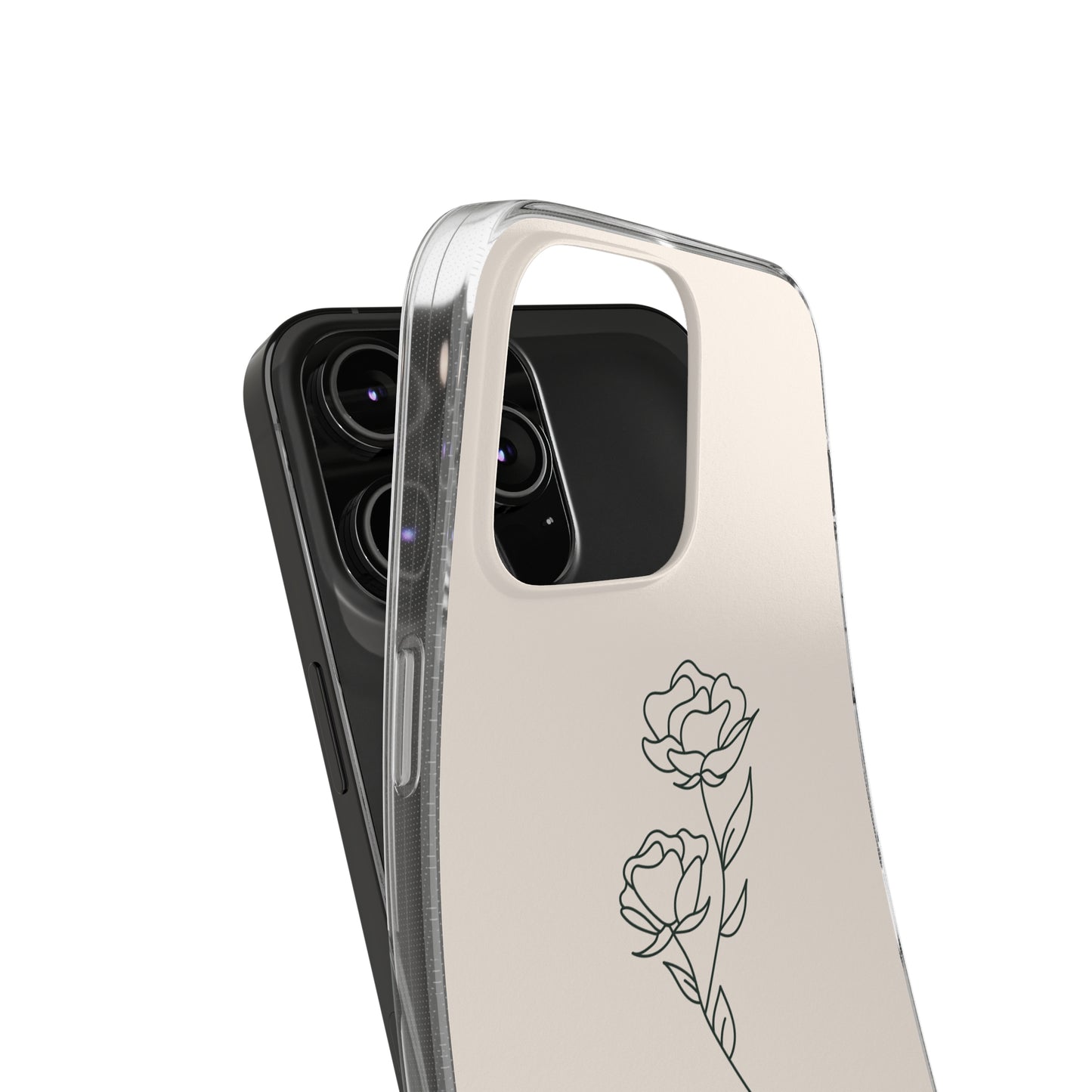 Simple Rose Phone Case | iPhone 15 Plus/ Pro, 14, 13, 12| Google Pixel 7, Pro, 5| Samsung Galaxy S23 All Major Phone Models