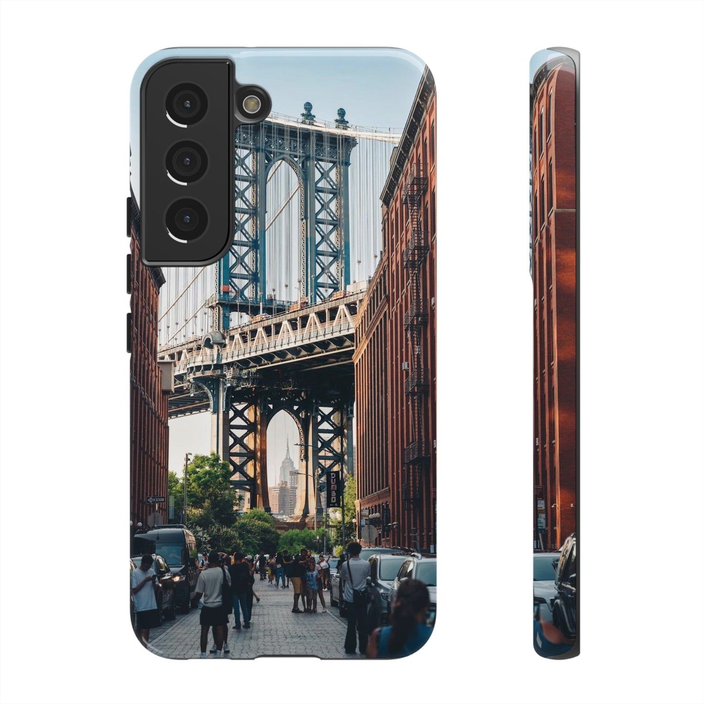 Stunning Brooklyn Bridge Wallpaper Phone Case | iPhone 15 Plus/ Pro, 14, 13, 12| Google Pixel 7, Pro, 5| Samsung Galaxy S23 All Major Phone Models