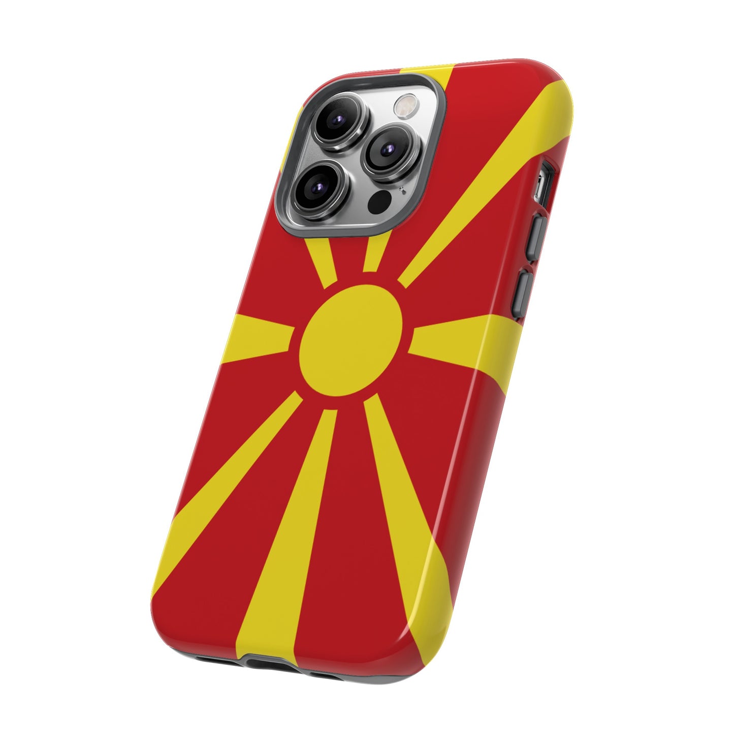 Macedonia Flag Phone Case | iPhone 15 Plus/ Pro, 14, 13, 12| Google Pixel 7, Pro, 5| Samsung Galaxy S23 All Major Phone Models