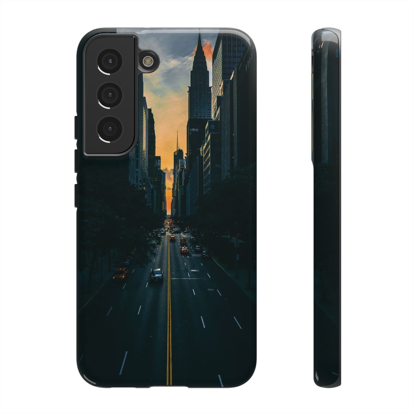 City Sunset Wallpaper Phone Case | iPhone 15 Plus/ Pro, 14, 13, 12| Google Pixel 7, Pro, 5| Samsung Galaxy S23 All Major Phone Models