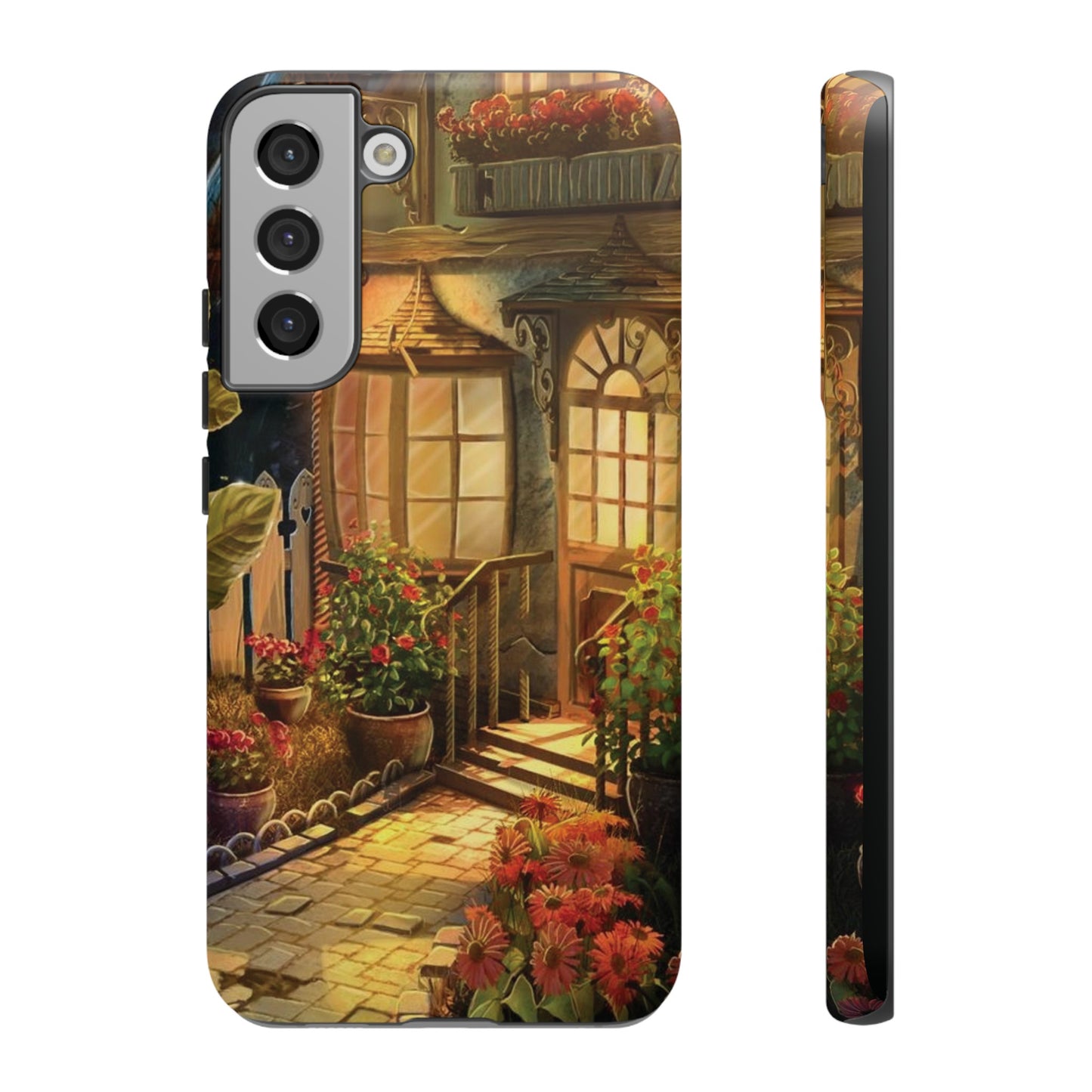 Cottage Garden Wallpaper Phone Case | iPhone 15 Plus/ Pro, 14, 13, 12| Google Pixel 7, Pro, 5| Samsung Galaxy S23 All Major Phone Models