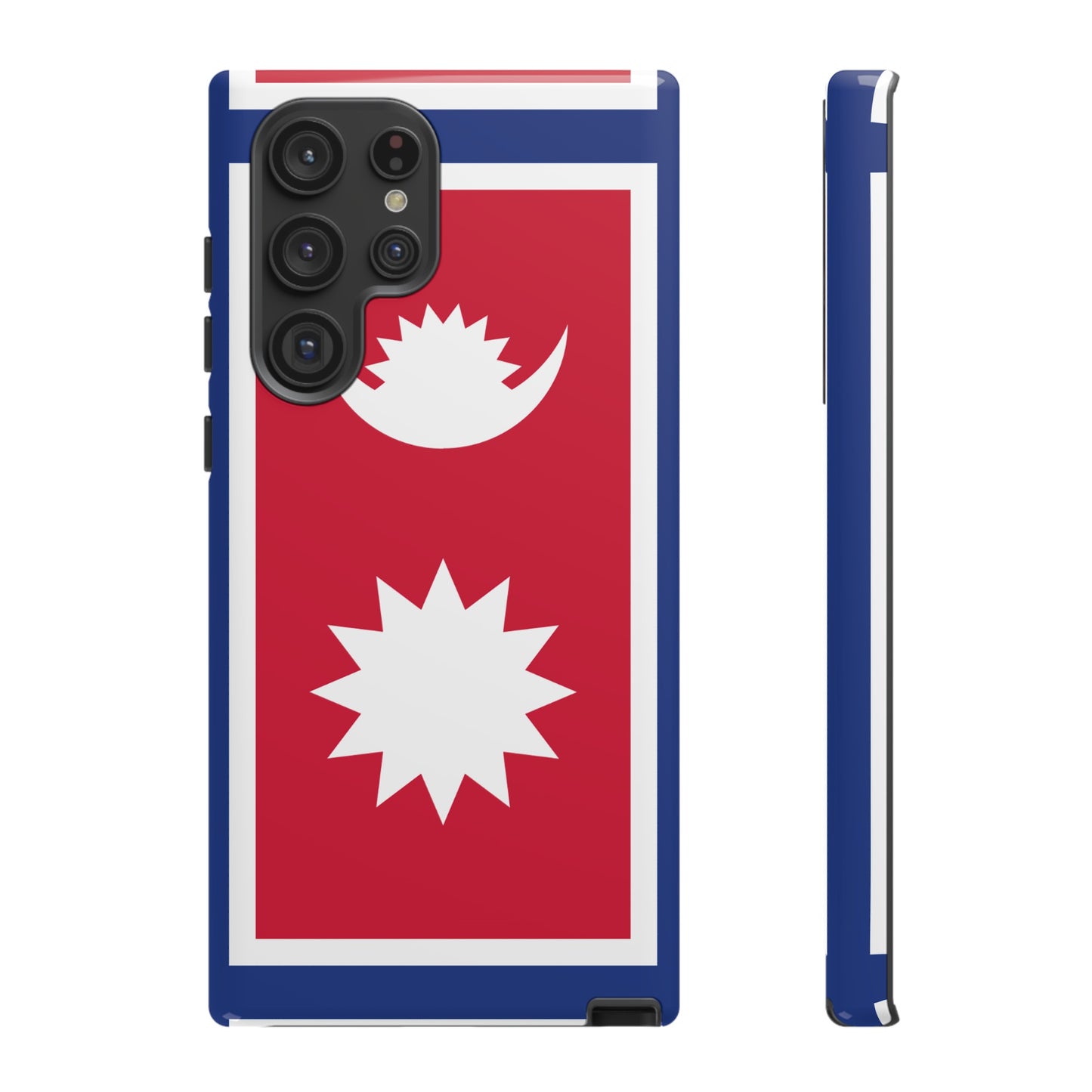 Nepal Flag Phone Case | iPhone 15 Plus/ Pro, 14, 13, 12| Google Pixel 7, Pro, 5| Samsung Galaxy S23 All Major Phone Models