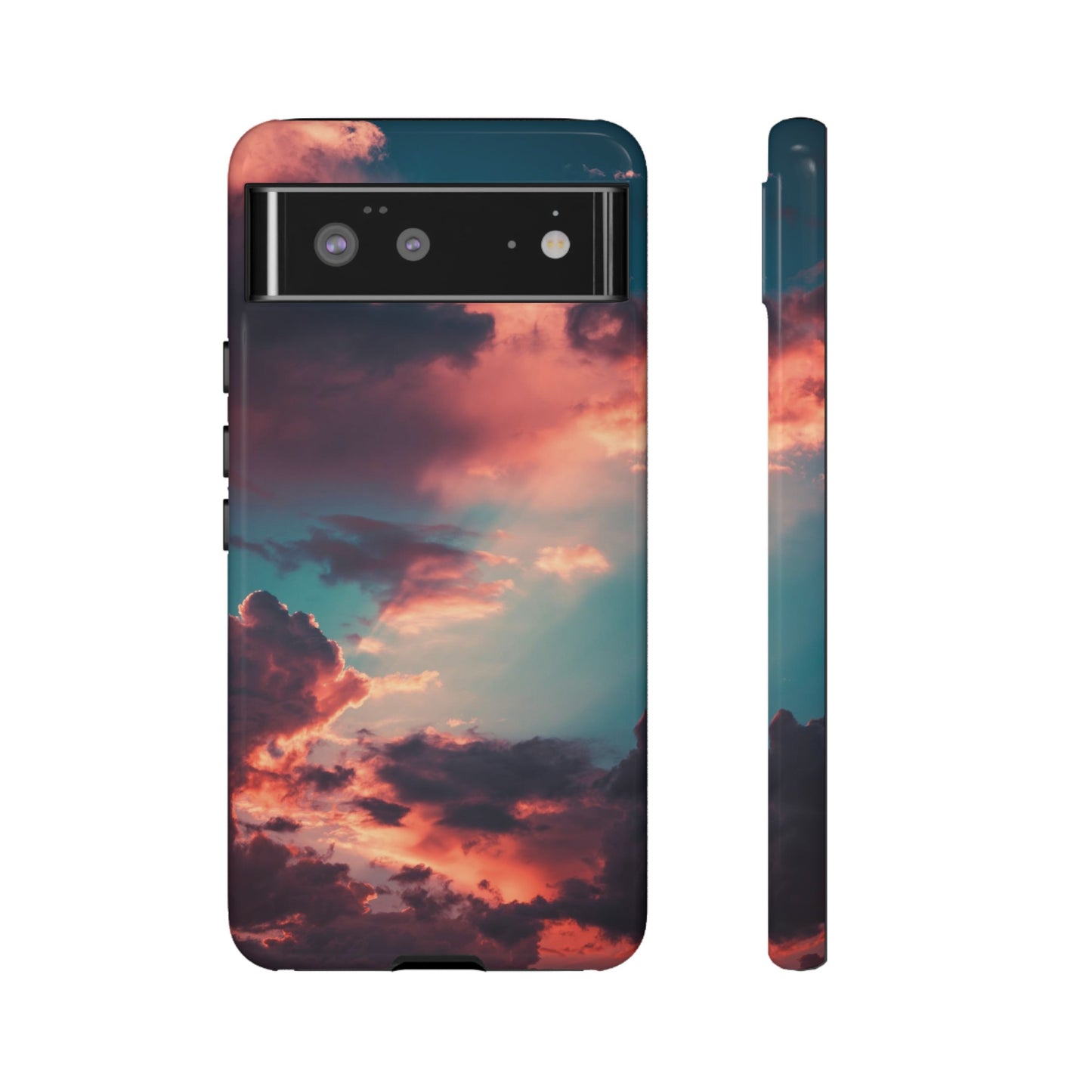 Violet Sky Wallpaper Phone Case | iPhone 15 Plus/ Pro, 14, 13, 12| Google Pixel 7, Pro, 5| Samsung Galaxy S23 All Major Phone Models