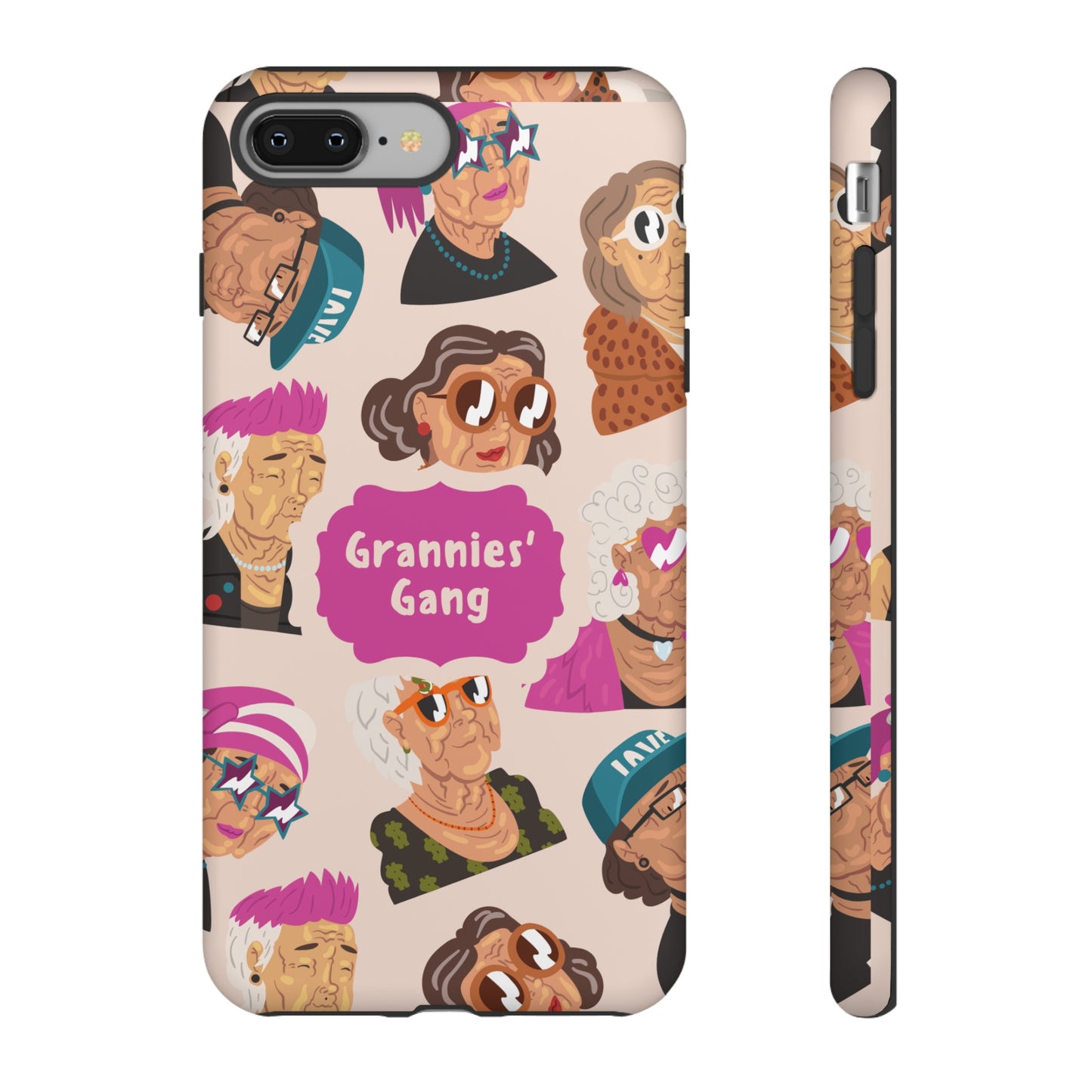 Grannies' Gang Wallpaper Phone Case | iPhone 15 Plus/ Pro, 14, 13, 12| Google Pixel 7, Pro, 5| Samsung Galaxy S23 All Major Phone Models