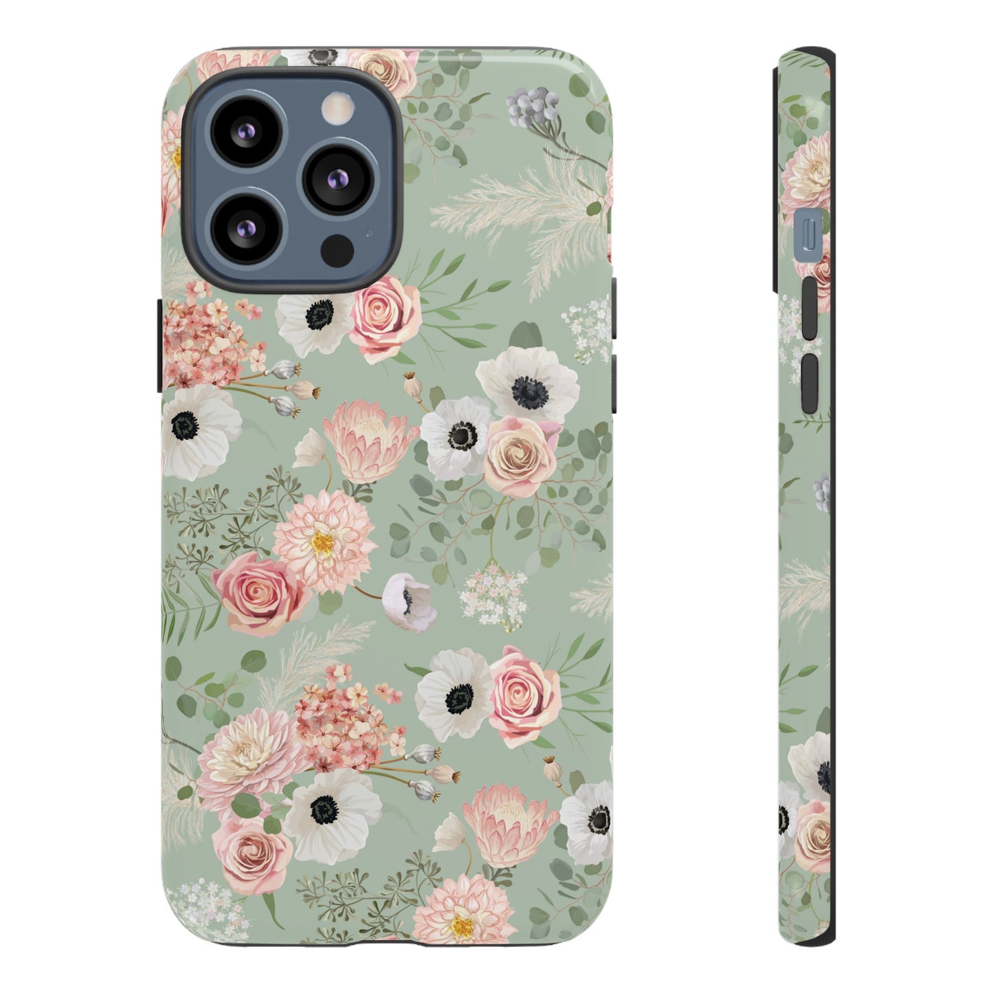 Pastel Flowers Phone Case | iPhone 15 Plus/ Pro, 14, 13, 12| Google Pixel 7, Pro, 5| Samsung Galaxy S23 All Major Phone Models