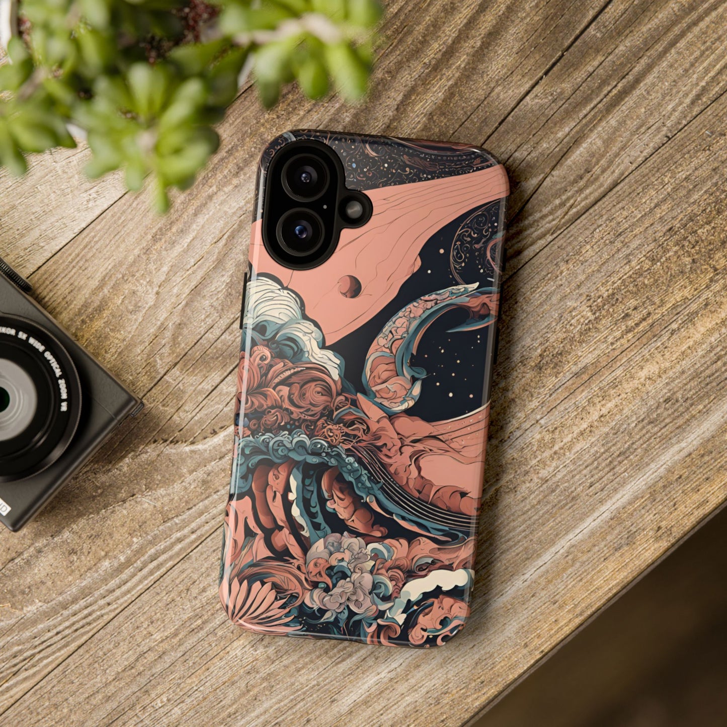 Abstract Landscape Phone Case| iPhone 15 Plus/ Pro, 14, 13, 12| Google Pixel 7, Pro, 5| Samsung Galaxy S23 All Major Phone Models