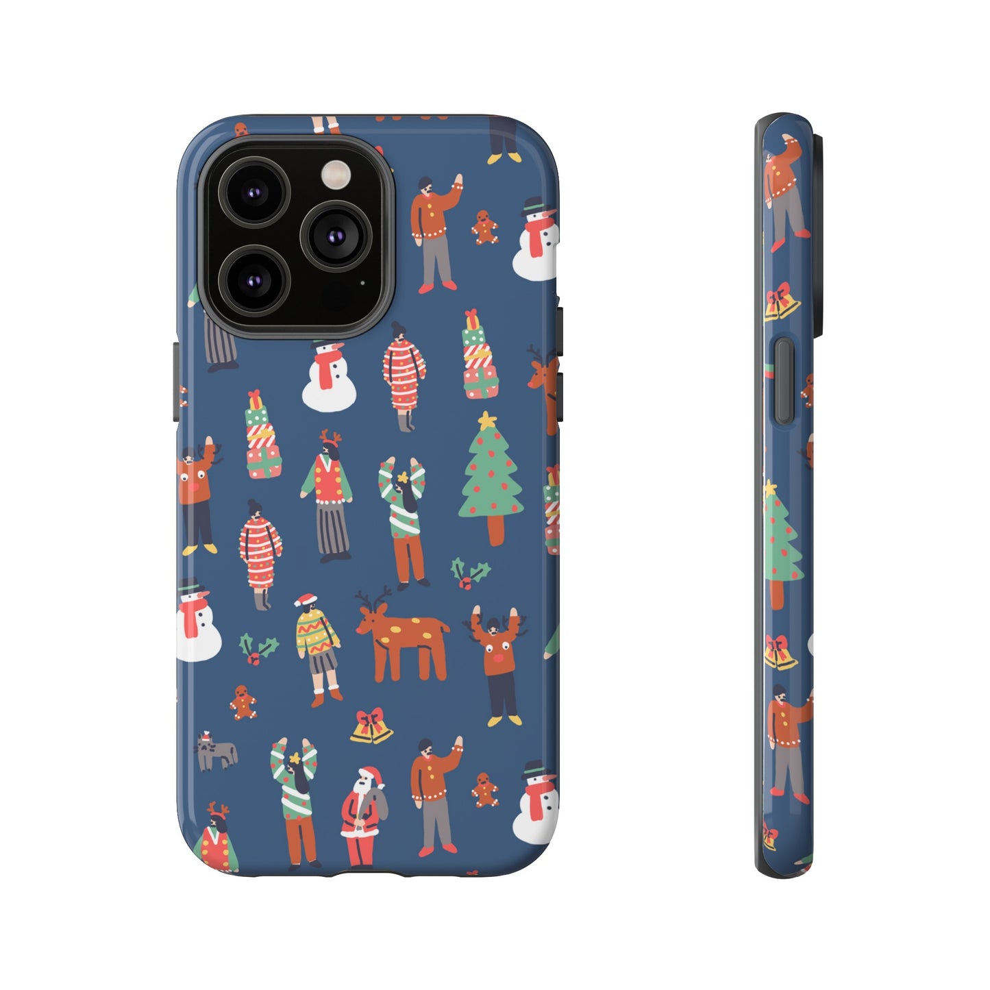 Christmas Party Wallpaper Phone Case | iPhone 15 Plus/ Pro, 14, 13, 12| Google Pixel 7, Pro, 5| Samsung Galaxy S23 All Major Phone Models