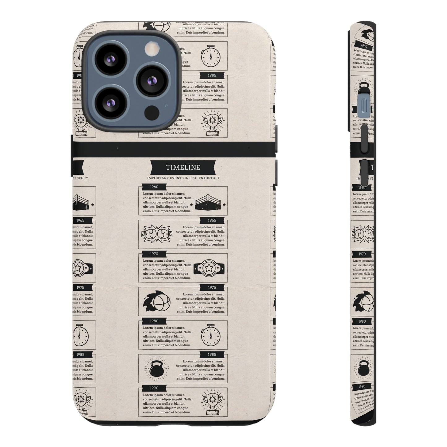 Timeline Wallpaper Phone Case | iPhone 15 Plus/ Pro, 14, 13, 12| Google Pixel 7, Pro, 5| Samsung Galaxy S23 All Major Phone Models