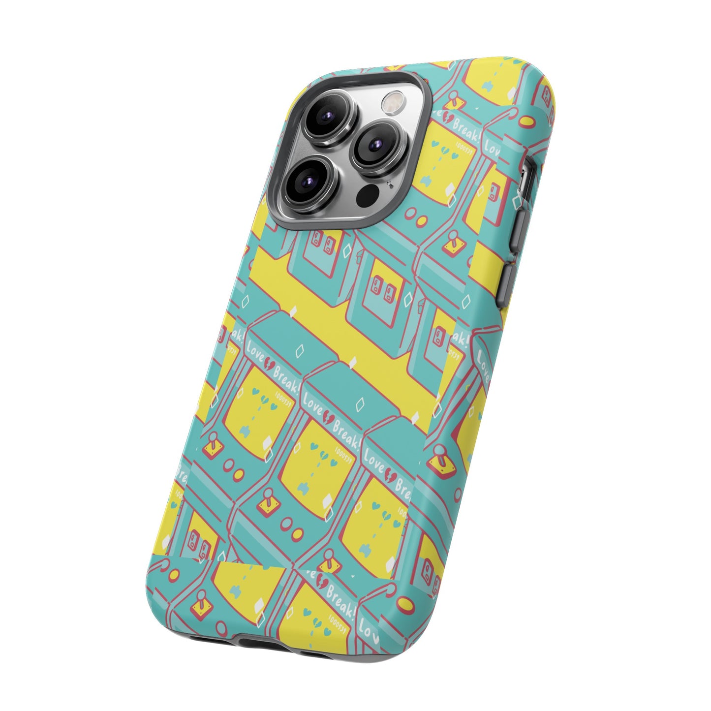 Arcade Wallpaper Phone Case | iPhone 15 Plus/ Pro, 14, 13, 12| Google Pixel 7, Pro, 5| Samsung Galaxy S23 All Major Phone Models