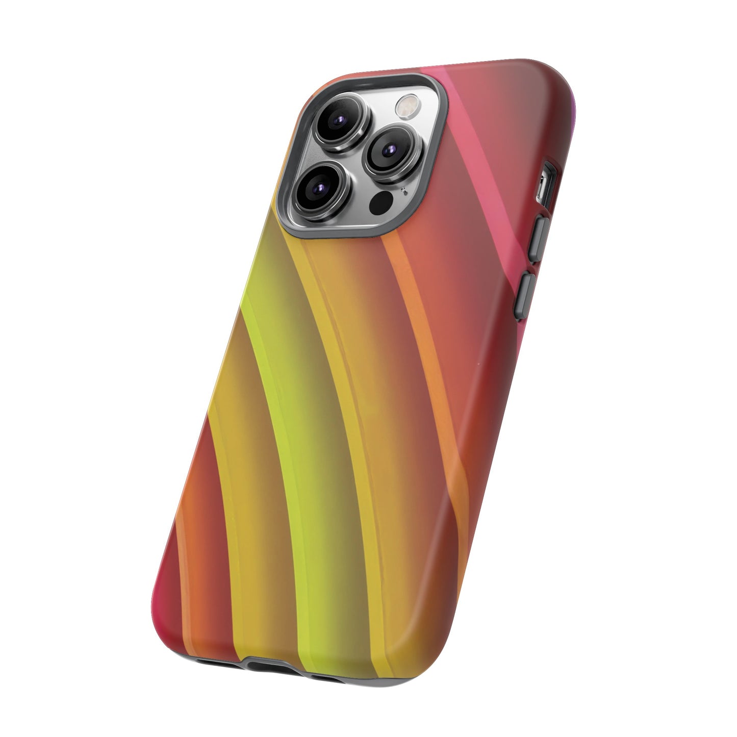 Curved Colourful Wallpaper Phone Case | iPhone 15 Plus/ Pro, 14, 13, 12| Google Pixel 7, Pro, 5| Samsung Galaxy S23 All Major Phone Models