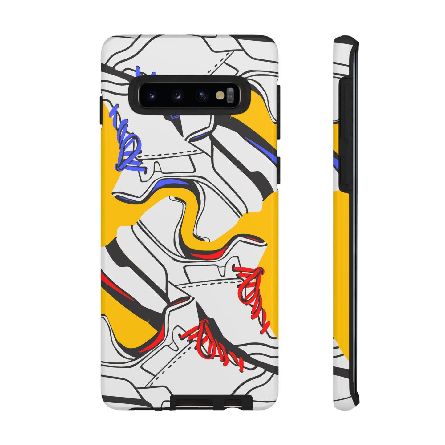 Sneakers Wallpaper Phone Case | iPhone 15 Plus/ Pro, 14, 13, 12| Google Pixel 7, Pro, 5| Samsung Galaxy S23 All Major Phone Models