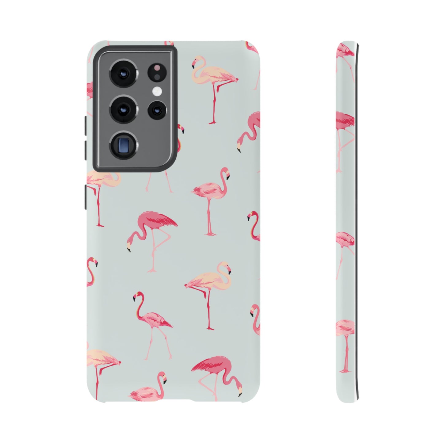 Flamingo Wallpaper Phone Case | iPhone 15 Plus/ Pro, 14, 13, 12| Google Pixel 7, Pro, 5| Samsung Galaxy S23 All Major Phone Models