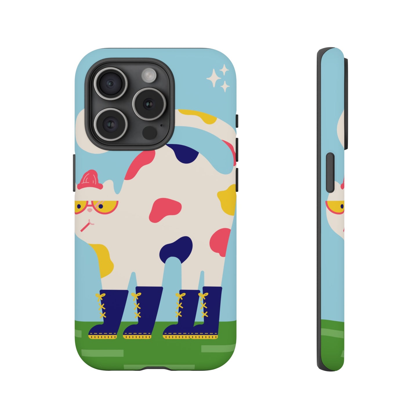 Rainboot Cat Phone Case | iPhone 15 Plus/ Pro, 14, 13, 12| Google Pixel 7, Pro, 5| Samsung Galaxy S23 All Major Phone Models