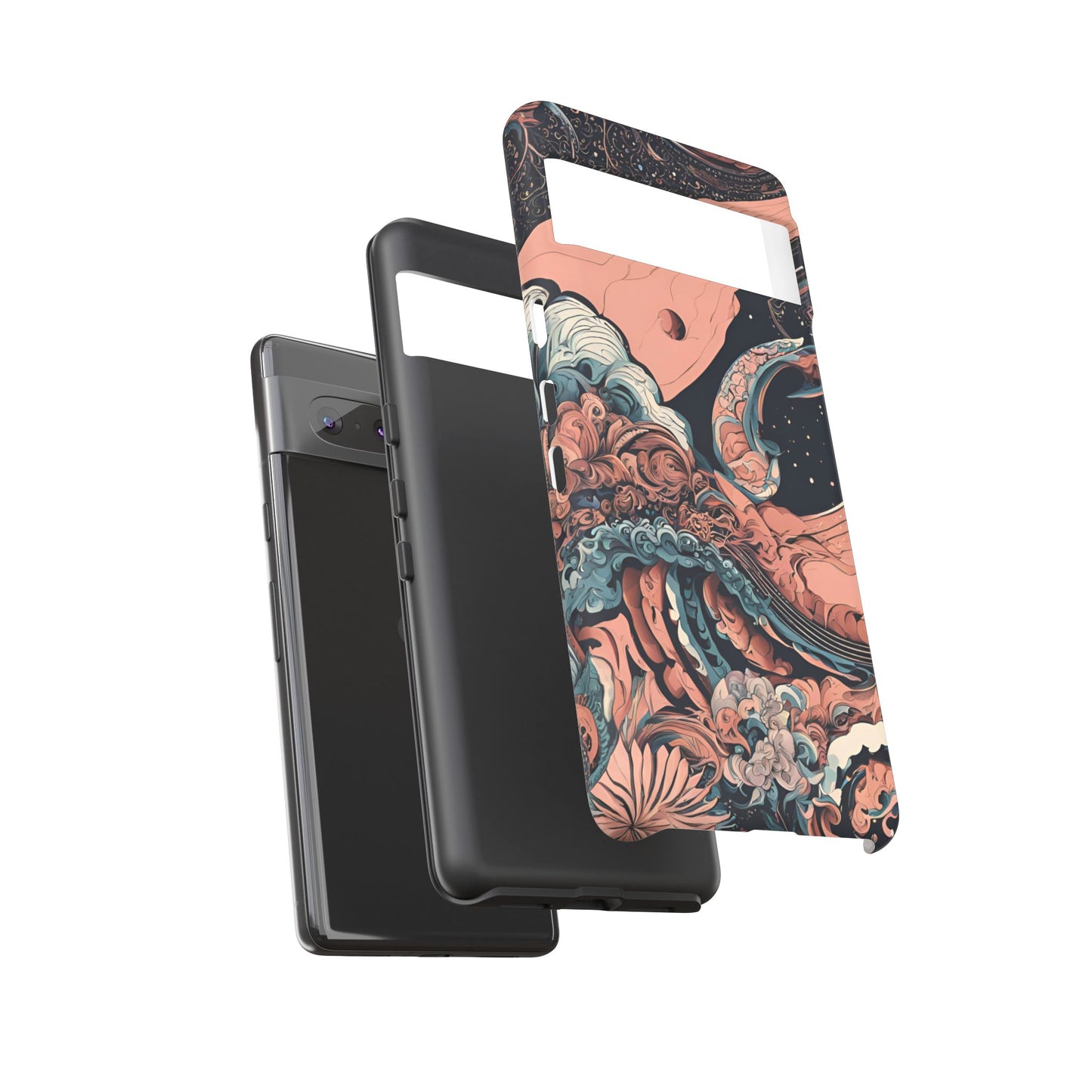Abstract Landscape Phone Case| iPhone 15 Plus/ Pro, 14, 13, 12| Google Pixel 7, Pro, 5| Samsung Galaxy S23 All Major Phone Models
