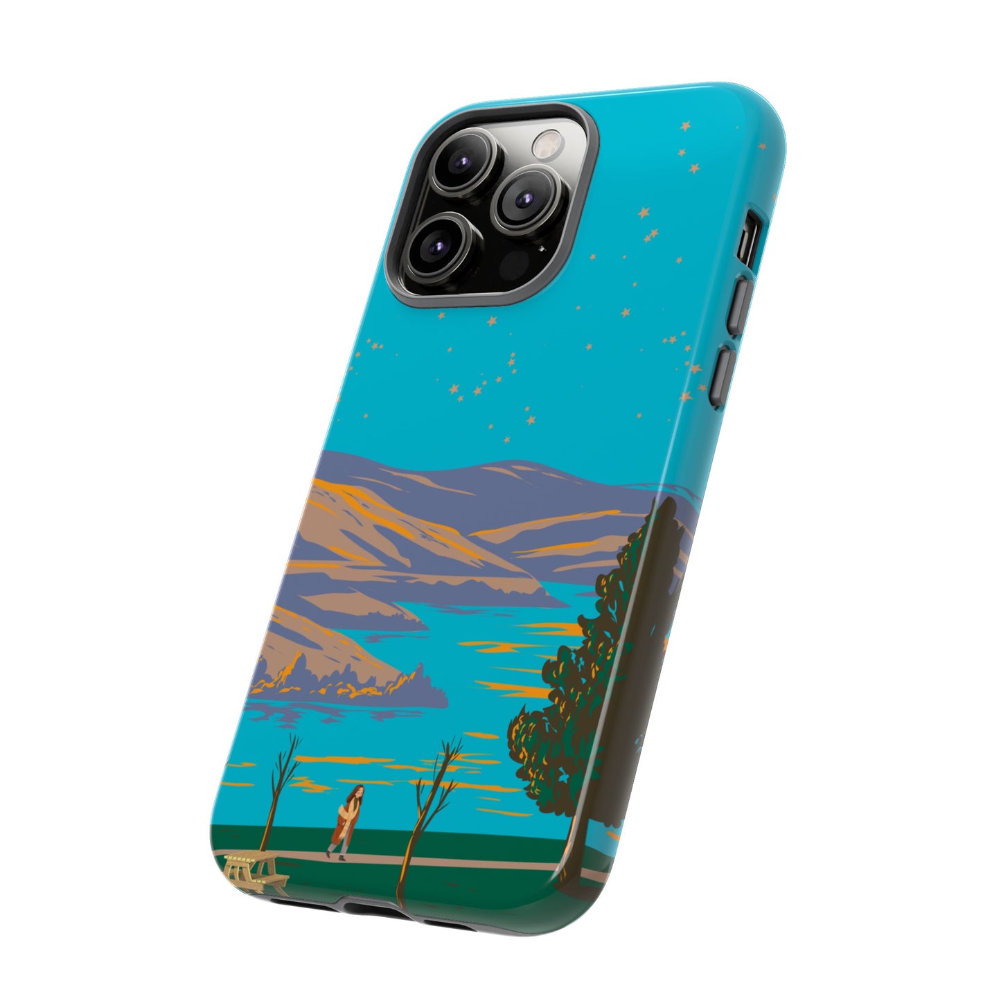 Afternoon Stroll Phone Case| iPhone 15 Plus/ Pro, 14, 13, 12| Google Pixel 7, Pro, 5| Samsung Galaxy S23 All Major Phone Models