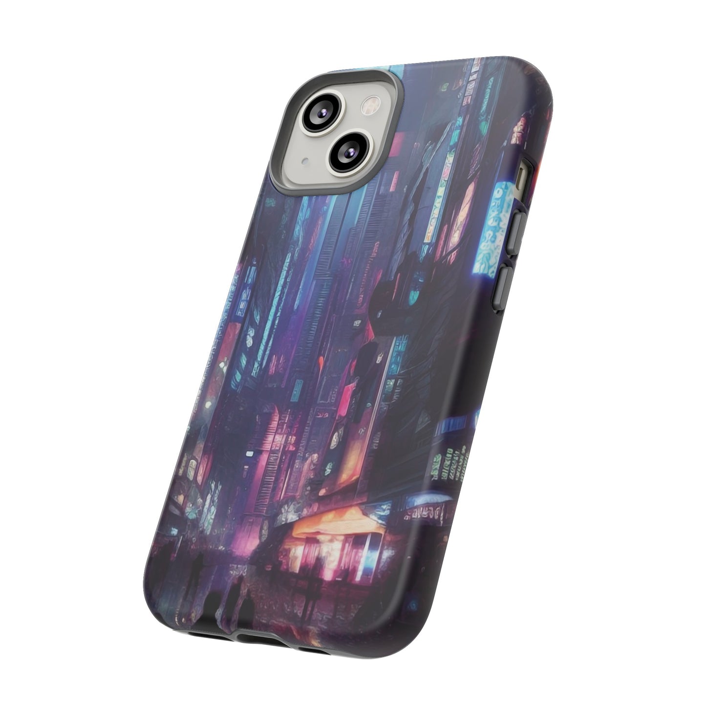 Futuristic Sci-Fi City Wallpaper Phone Case | iPhone 15 Plus/ Pro, 14, 13, 12| Google Pixel 7, Pro, 5| Samsung Galaxy S23 All Major Phone Models