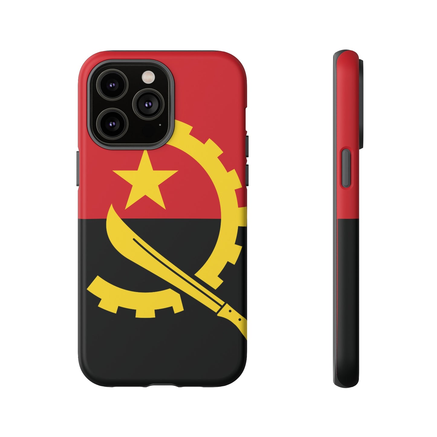 Angola Flag Phone Case | iPhone 15 Plus/ Pro, 14, 13, 12| Google Pixel 7, Pro, 5| Samsung Galaxy S23 All Major Phone Models