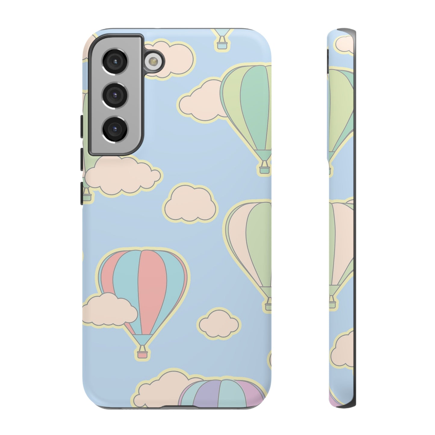 Hot Air Balloon Wallpaper Phone Case | iPhone 15 Plus/ Pro, 14, 13, 12| Google Pixel 7, Pro, 5| Samsung Galaxy S23 All Major Phone Models