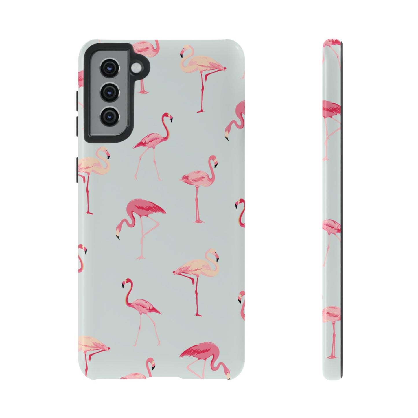 Flamingo Wallpaper Phone Case | iPhone 15 Plus/ Pro, 14, 13, 12| Google Pixel 7, Pro, 5| Samsung Galaxy S23 All Major Phone Models