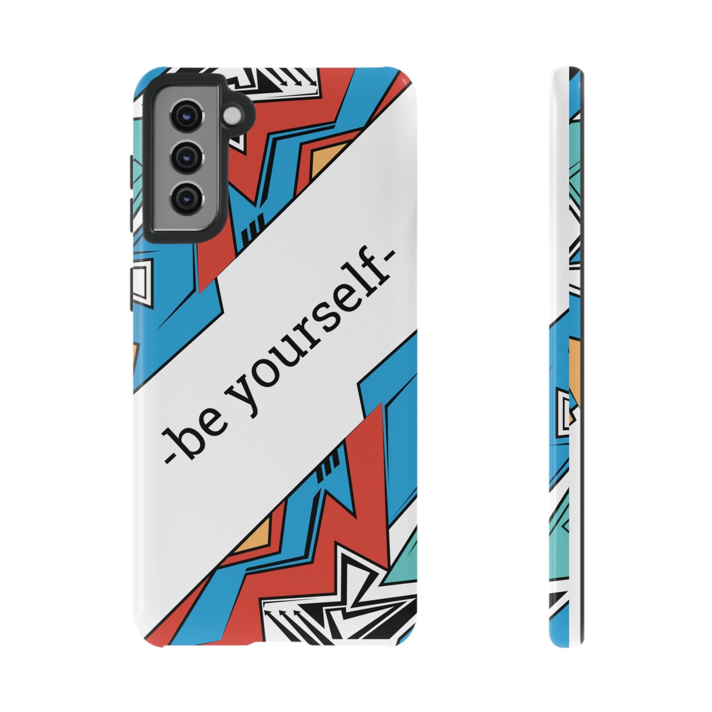 Be Yourself Wallpaper Phone Case | iPhone 15 Plus/ Pro, 14, 13, 12| Google Pixel 7, Pro, 5| Samsung Galaxy S23 All Major Phone Models