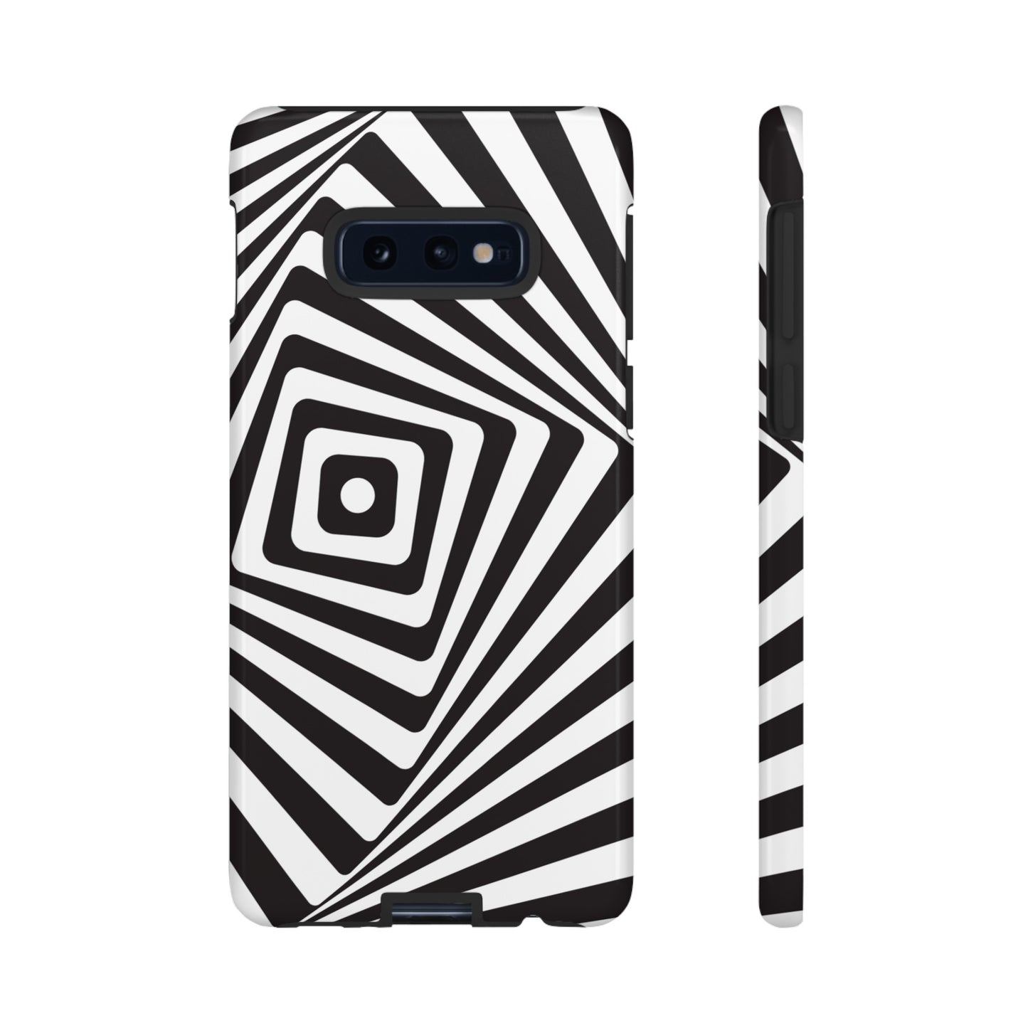 Black & White Spiral Wallpaper Phone Case | iPhone 15 Plus/ Pro, 14, 13, 12| Google Pixel 7, Pro, 5| Samsung Galaxy S23 All Major Phone Models