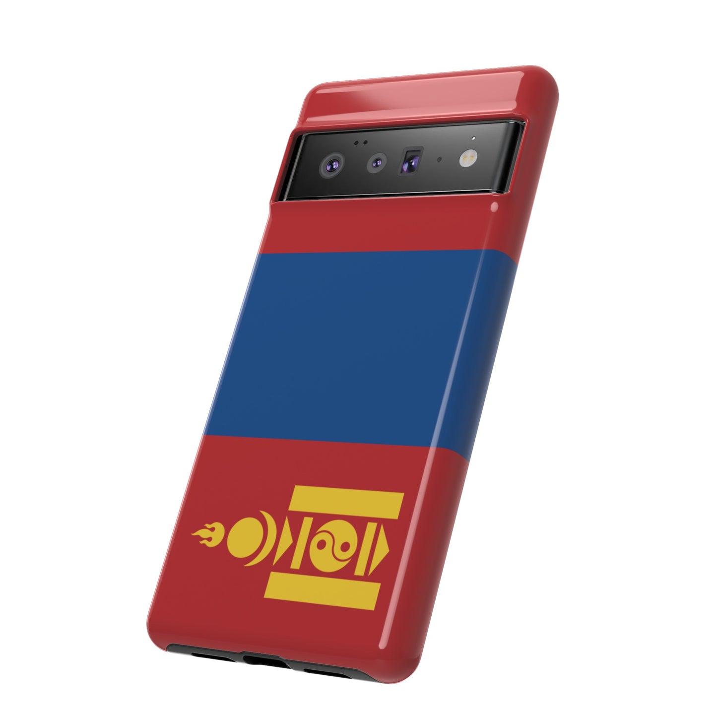 Mongolia Flag Phone Case | iPhone 15 Plus/ Pro, 14, 13, 12| Google Pixel 7, Pro, 5| Samsung Galaxy S23 All Major Phone Models