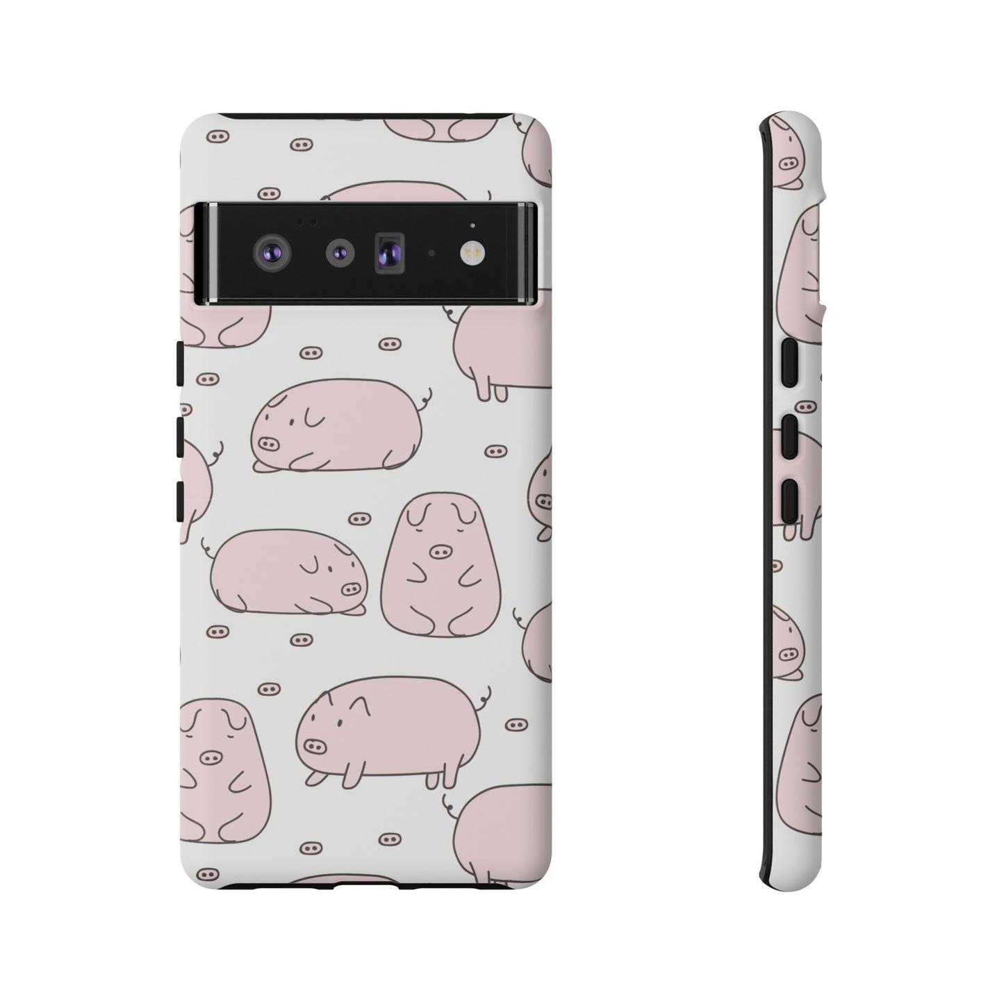 Pig Wallpaper Phone Case | iPhone 15 Plus/ Pro, 14, 13, 12| Google Pixel 7, Pro, 5| Samsung Galaxy S23 All Major Phone Models