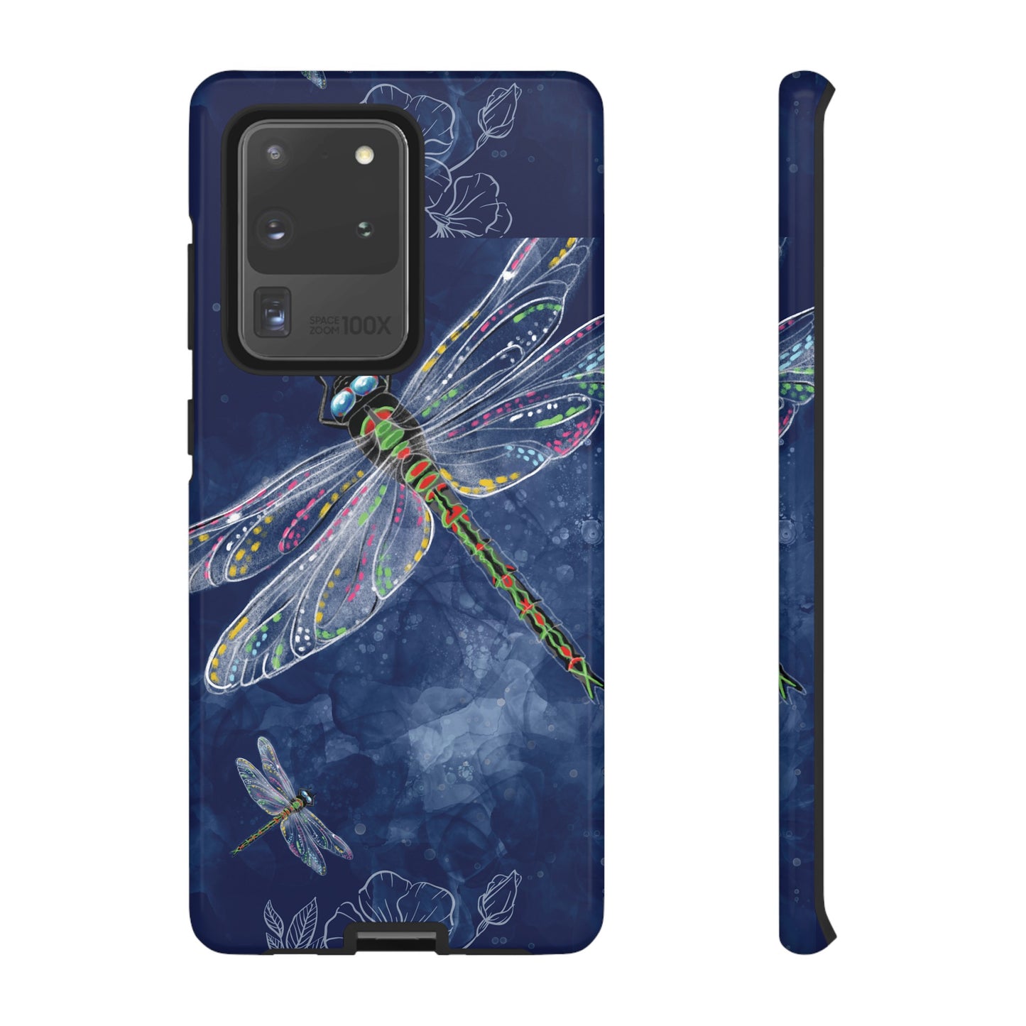 Dragonfly Wallpaper Phone Case | iPhone 15 Plus/ Pro, 14, 13, 12| Google Pixel 7, Pro, 5| Samsung Galaxy S23 All Major Phone Models