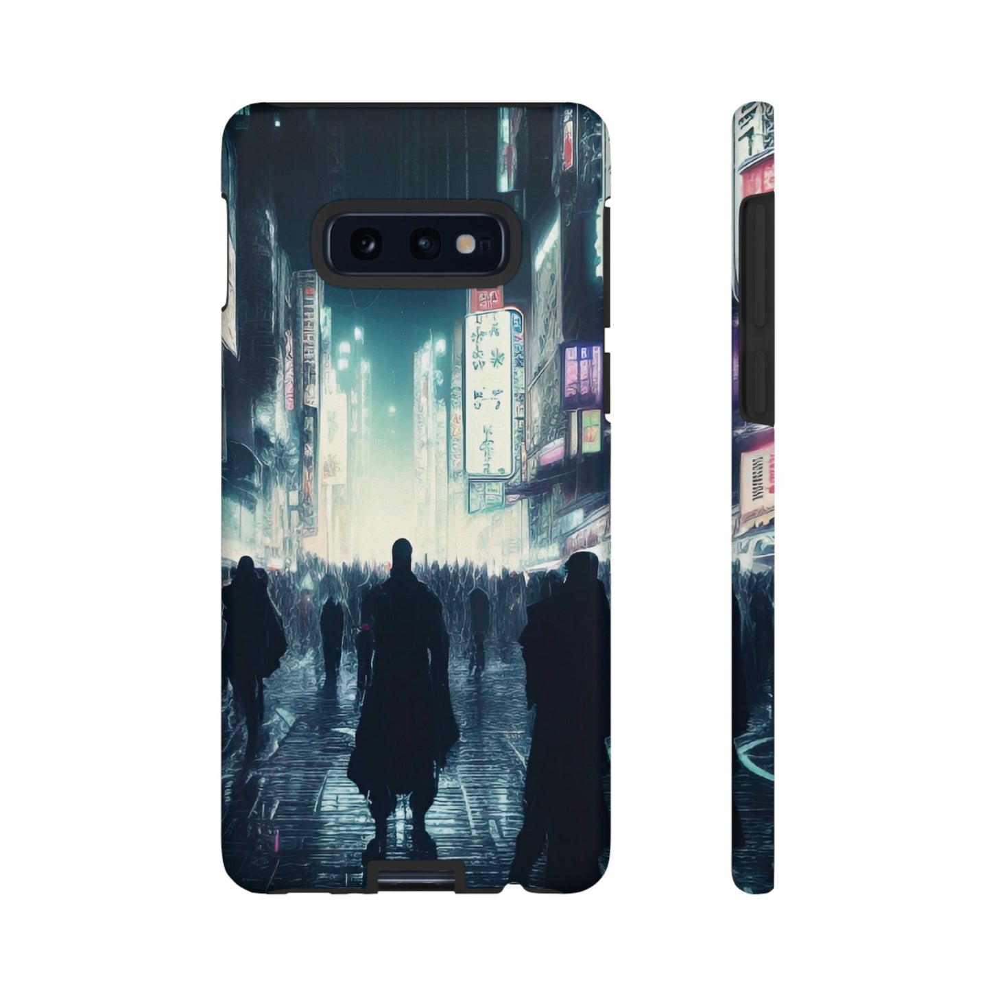 Strangers in the City Wallpaper Phone Case | iPhone 15 Plus/ Pro, 14, 13, 12| Google Pixel 7, Pro, 5| Samsung Galaxy S23 All Major Phone Models