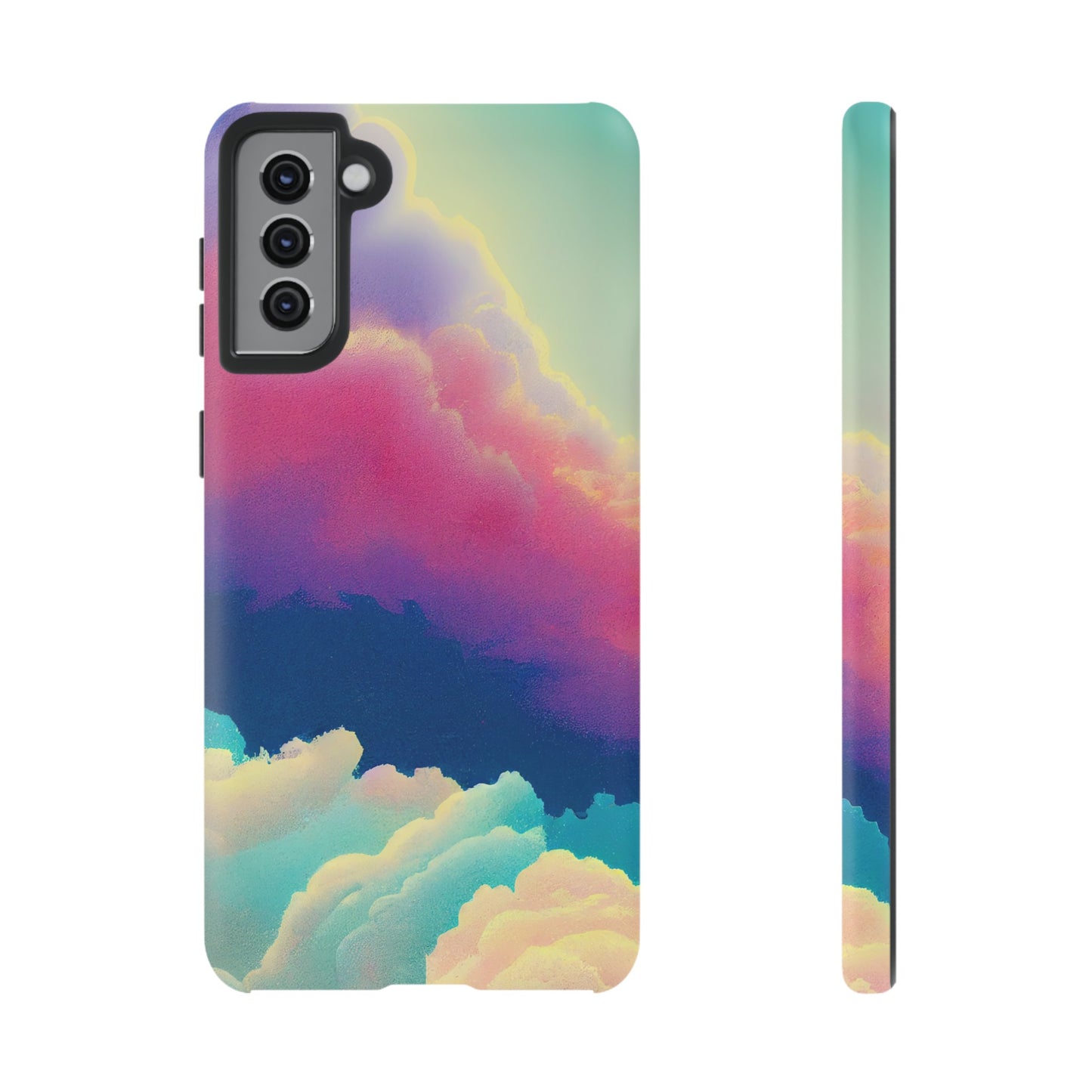 Colourful Clouds Wallpaper Phone Case | iPhone 15 Plus/ Pro, 14, 13, 12| Google Pixel 7, Pro, 5| Samsung Galaxy S23 All Major Phone Models