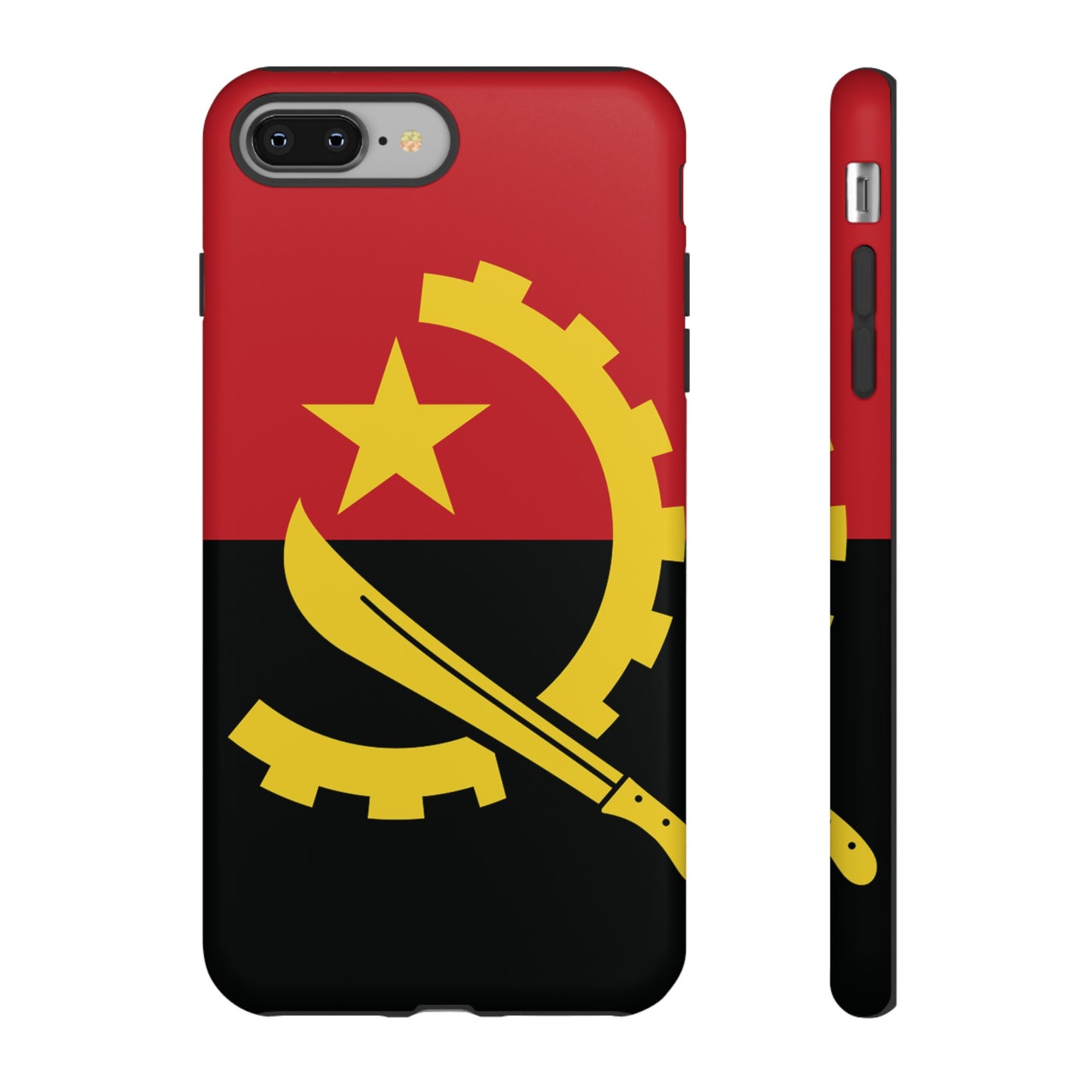 Angola Flag Phone Case | iPhone 15 Plus/ Pro, 14, 13, 12| Google Pixel 7, Pro, 5| Samsung Galaxy S23 All Major Phone Models