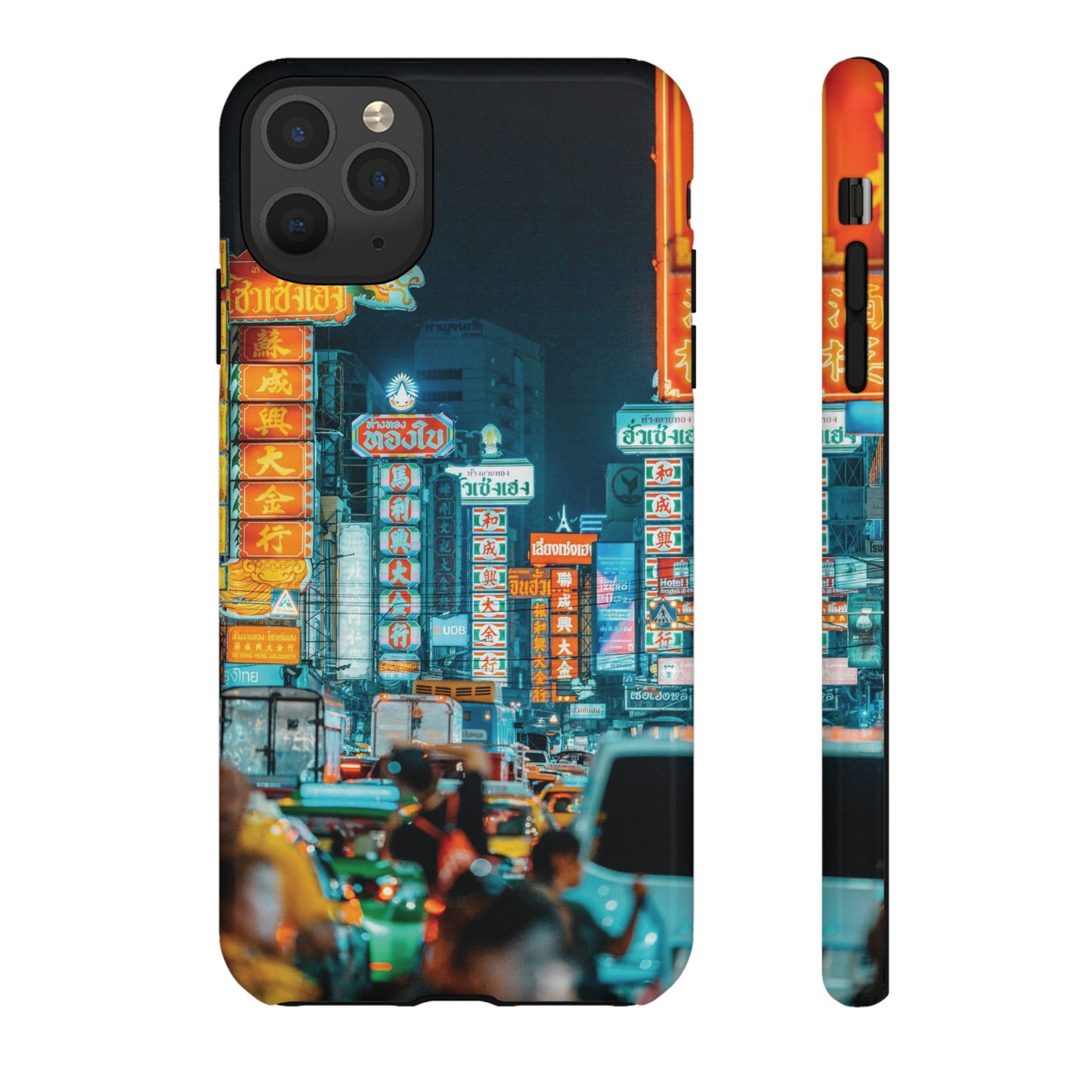 Neon Nightlife Wallpaper Phone Case | iPhone 15 Plus/ Pro, 14, 13, 12| Google Pixel 7, Pro, 5| Samsung Galaxy S23 All Major Phone Models