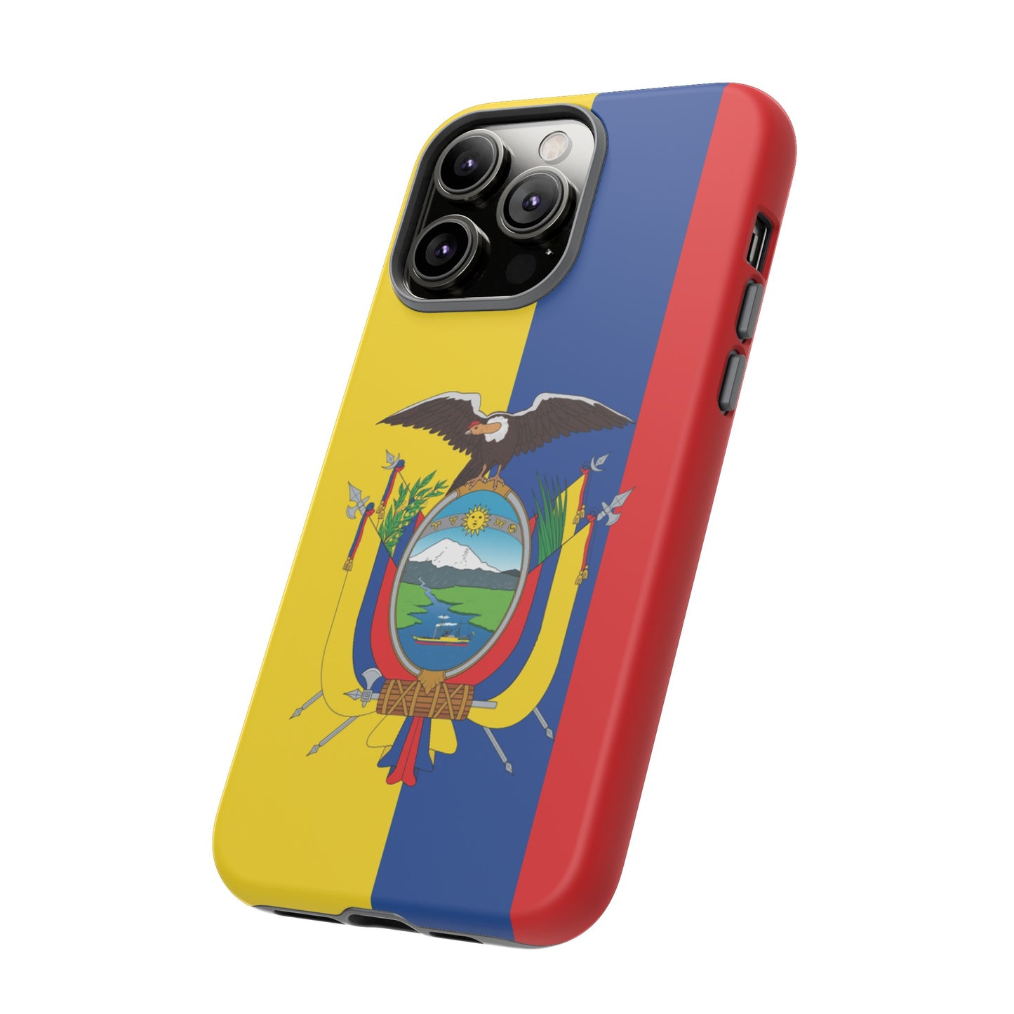 Ecuador Flag Phone Case | iPhone 15 Plus/ Pro, 14, 13, 12| Google Pixel 7, Pro, 5| Samsung Galaxy S23 All Major Phone Models