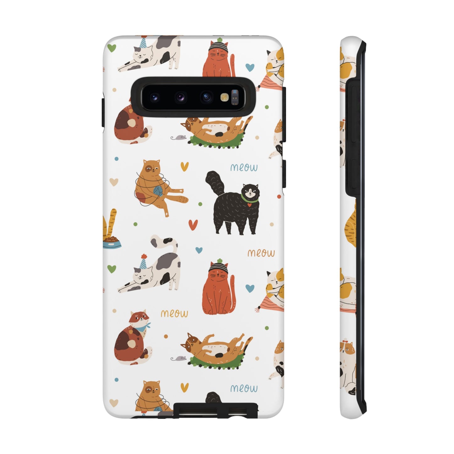 Collage of Cats Wallpaper Phone Case | iPhone 15 Plus/ Pro, 14, 13, 12| Google Pixel 7, Pro, 5| Samsung Galaxy S23 All Major Phone Models