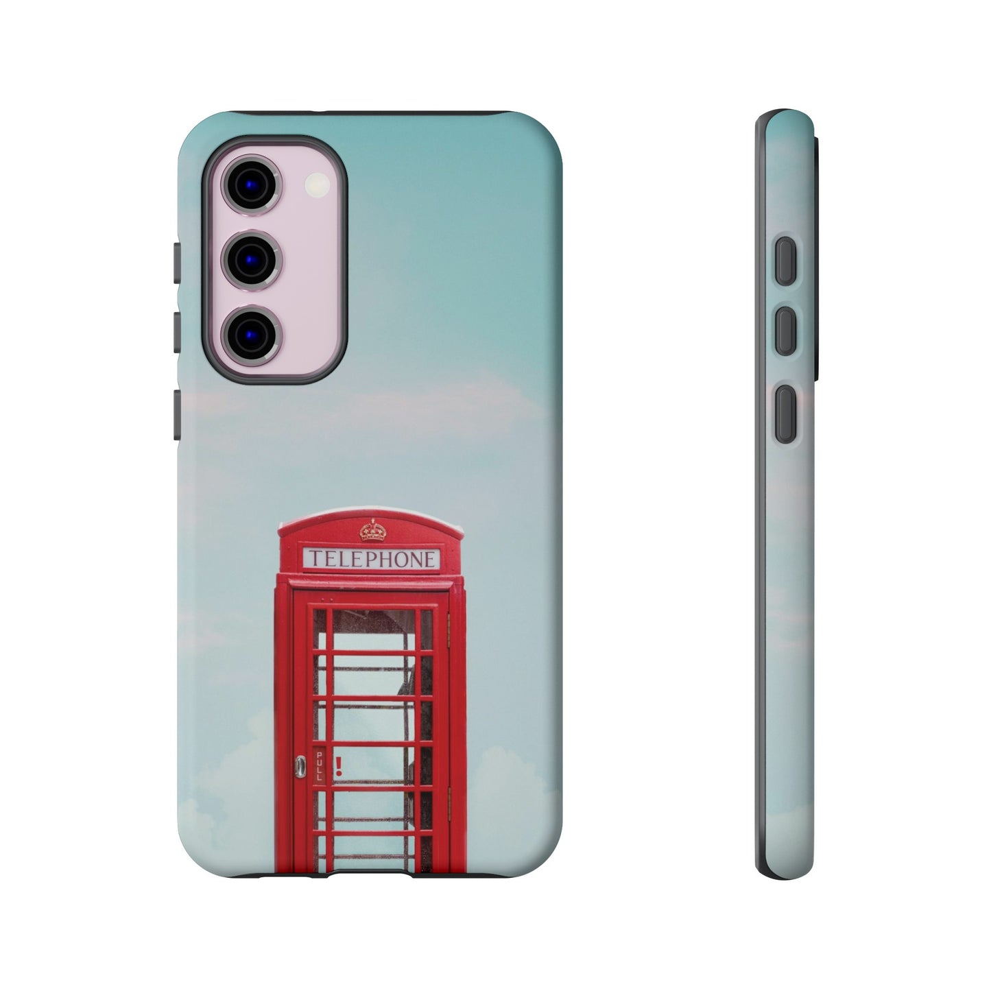 Telephone Booth Wallpaper Phone Case |iPhone 15 Plus/ Pro, 14, 13, 12|Google Pixel 7, Pro, 5| Samsung Galaxy S23 All Major Phone Models