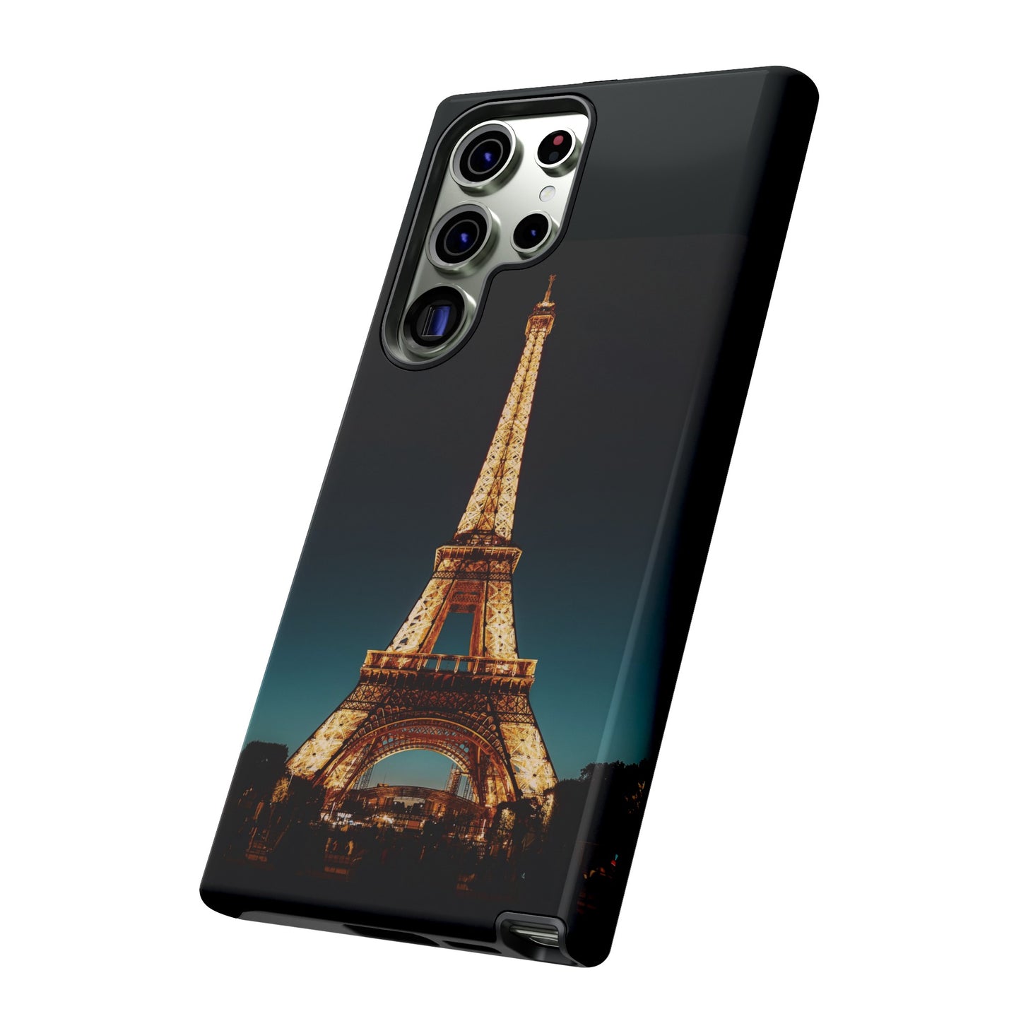 Night Eiffel Tower Phone Case | iPhone 15 Plus/ Pro, 14, 13, 12| Google Pixel 7, Pro, 5| Samsung Galaxy S23 All Major Phone Models