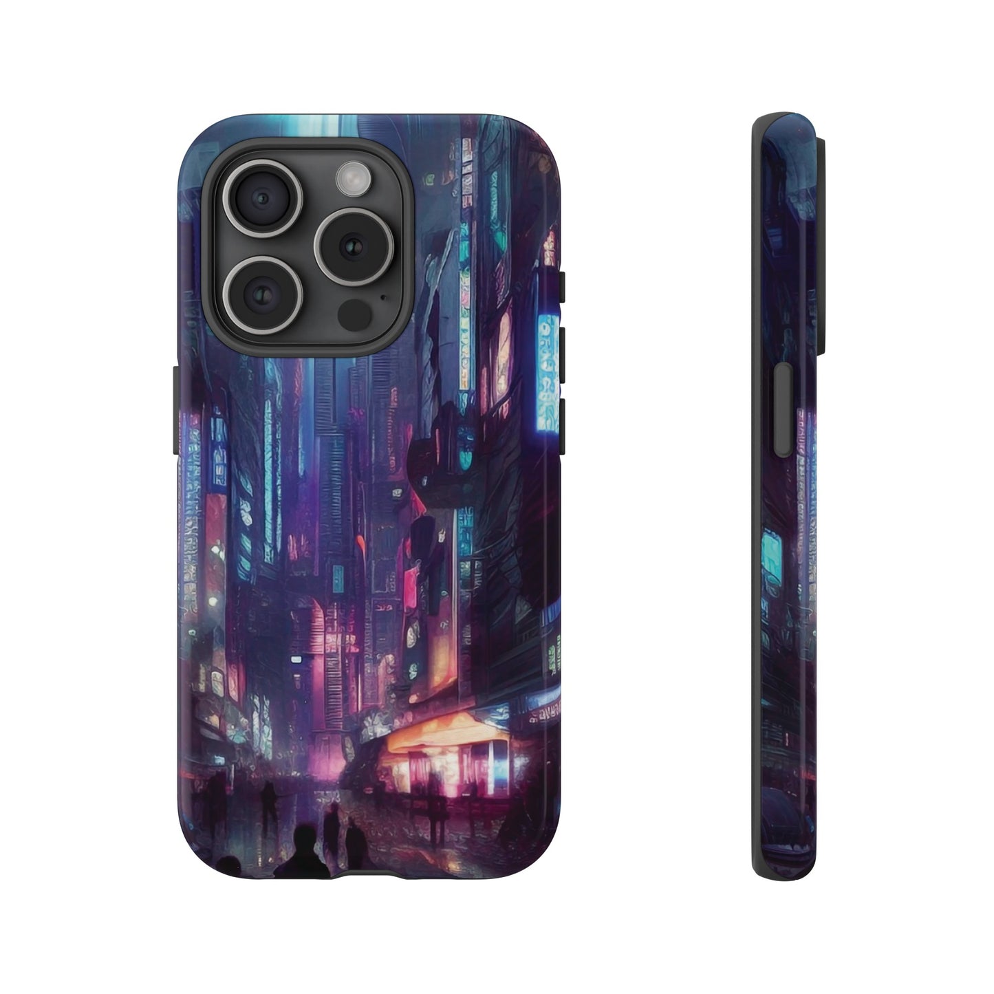 Futuristic Sci-Fi City Wallpaper Phone Case | iPhone 15 Plus/ Pro, 14, 13, 12| Google Pixel 7, Pro, 5| Samsung Galaxy S23 All Major Phone Models